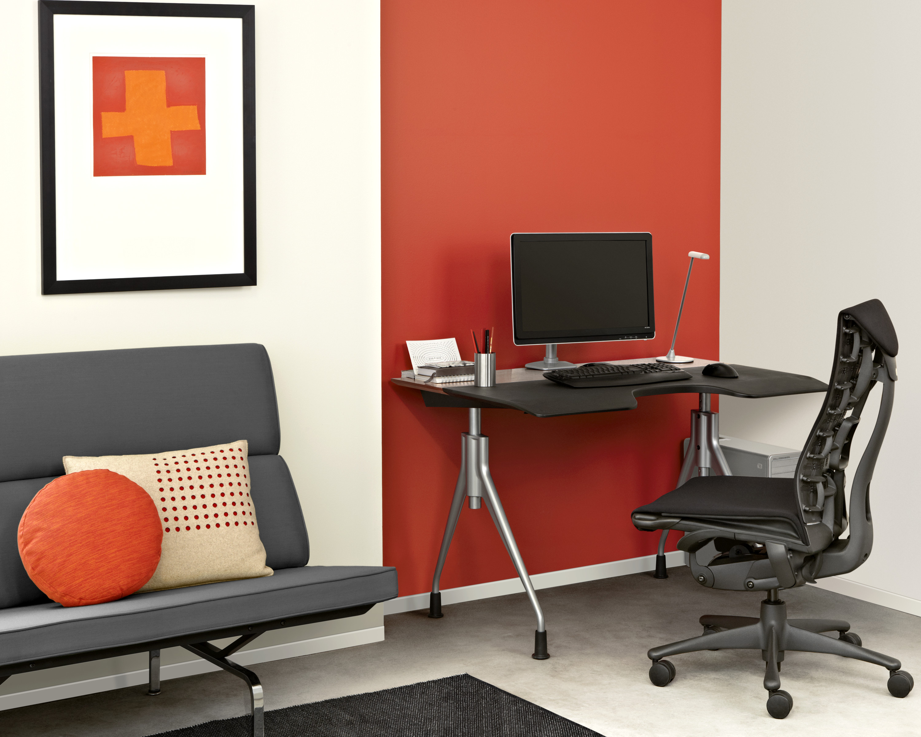 办公椅|现代真皮中班椅|办公家具|设计师家具|恩博迪大班椅