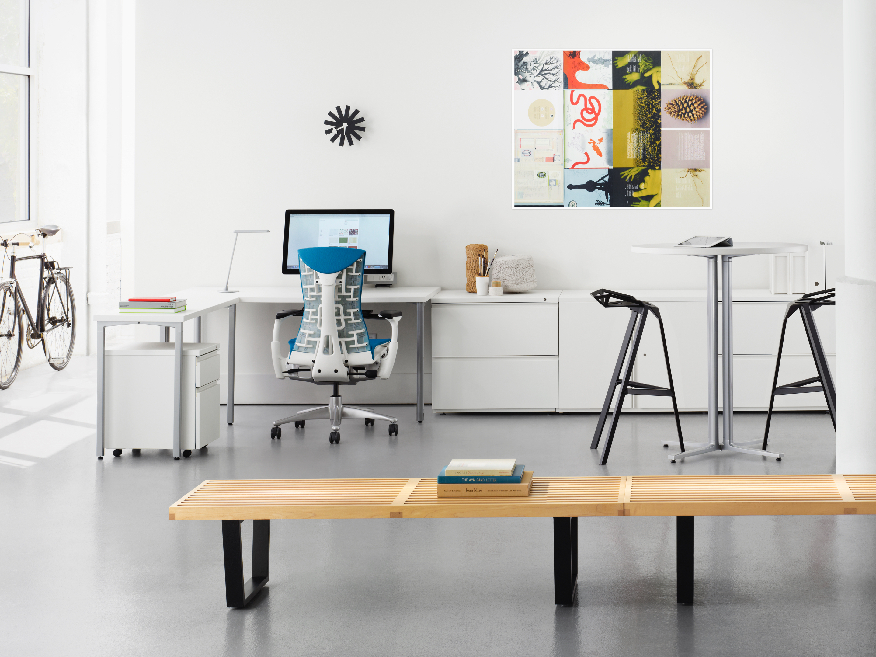 办公椅|现代真皮中班椅|办公家具|设计师家具|恩博迪大班椅