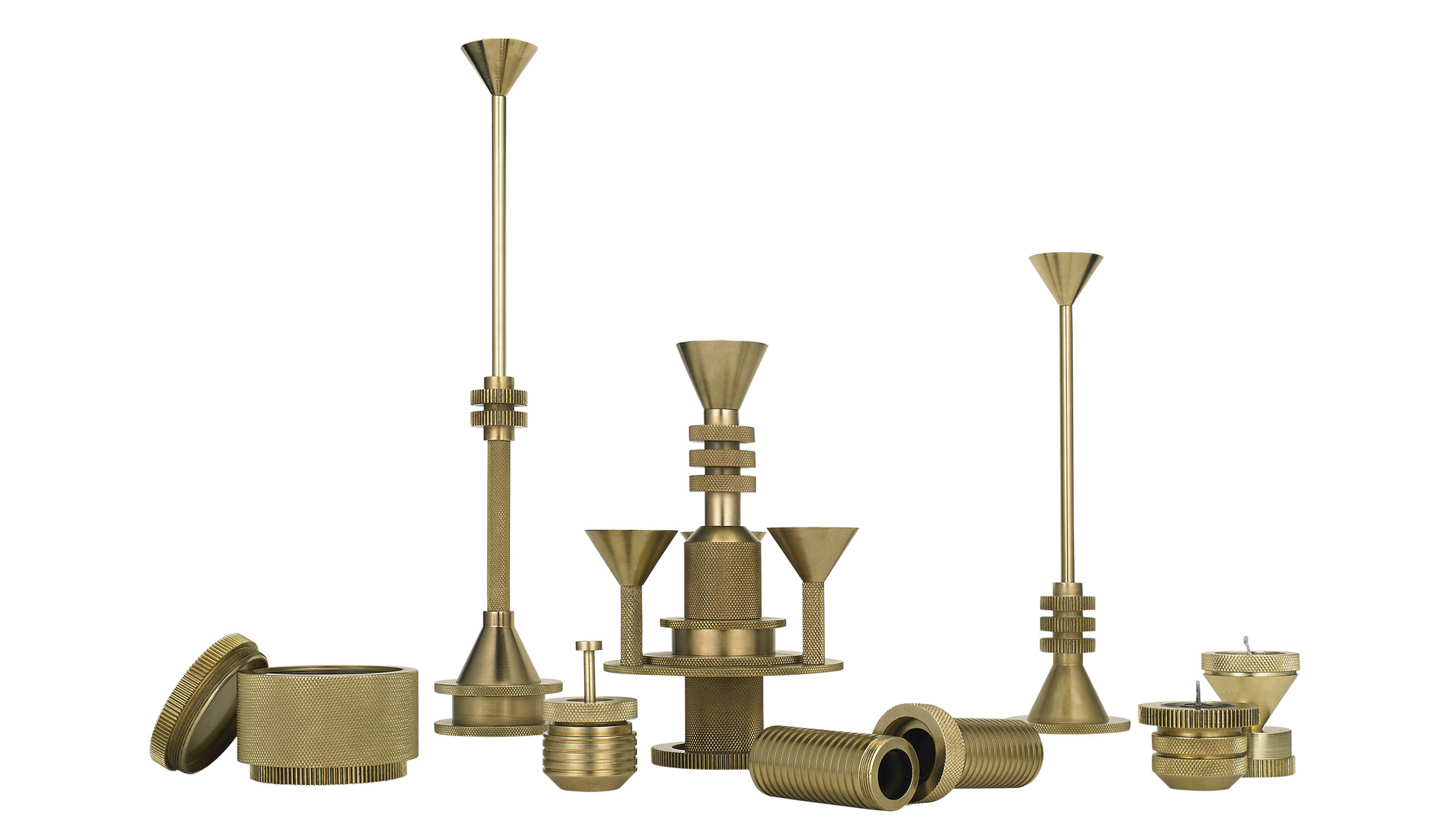 办公辅件|办公文具|办公家具|设计师家具|齿轮黄铜高笔筒