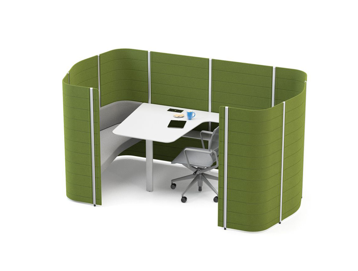 会议台|静音舱/洽谈屋|办公家具|设计师家具|Workbays Focus 1