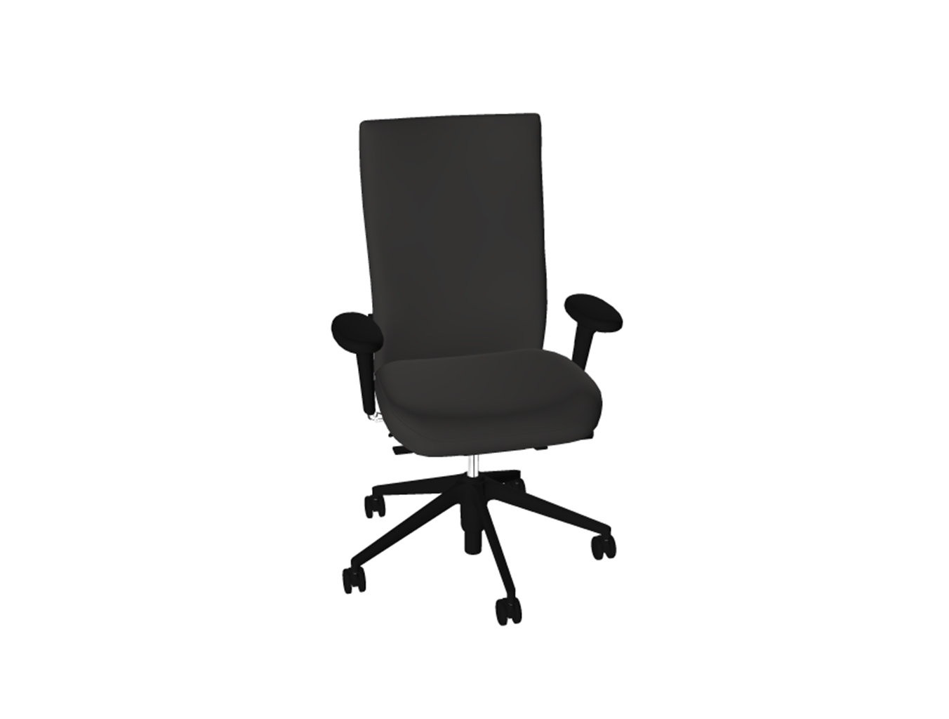 办公椅|现代真皮中班椅|办公家具|设计师家具|ID Soft 大班椅