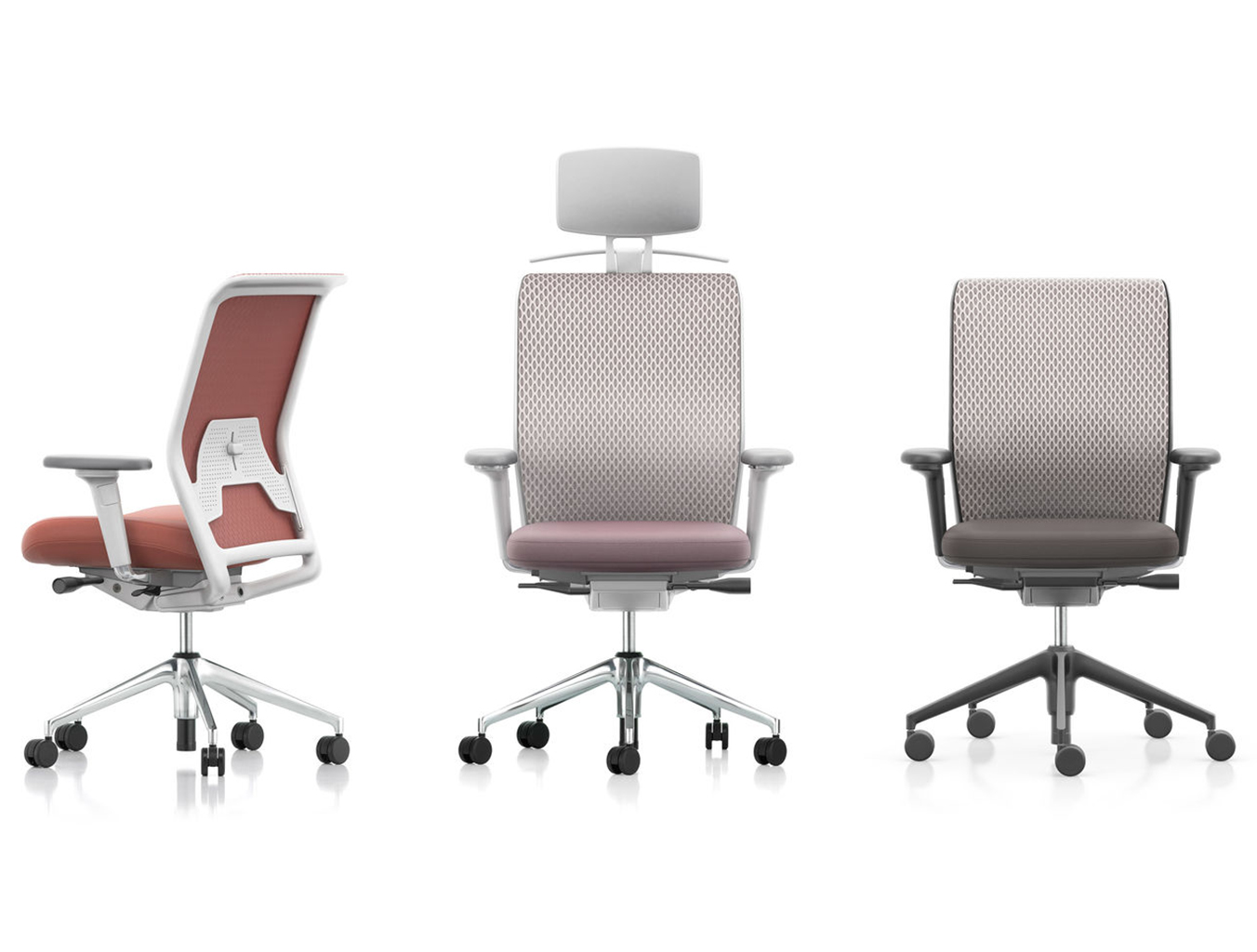 办公椅|现代真皮中班椅|办公家具|设计师家具|ID Mesh 大班椅/职员椅