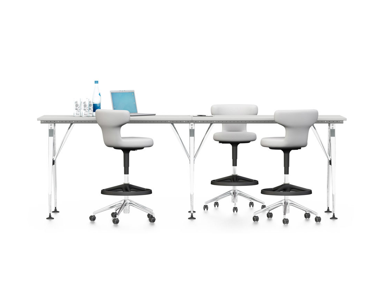 会议台|实木洽谈台|办公家具|设计师家具|Ad Hoc 高脚洽谈台