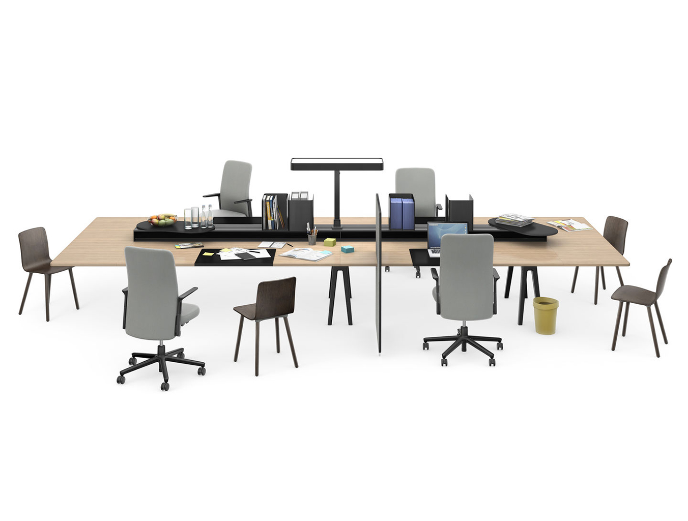 办公屏风|办公屏风系统|办公家具|设计师家具|Joyn 桌面组合办公台