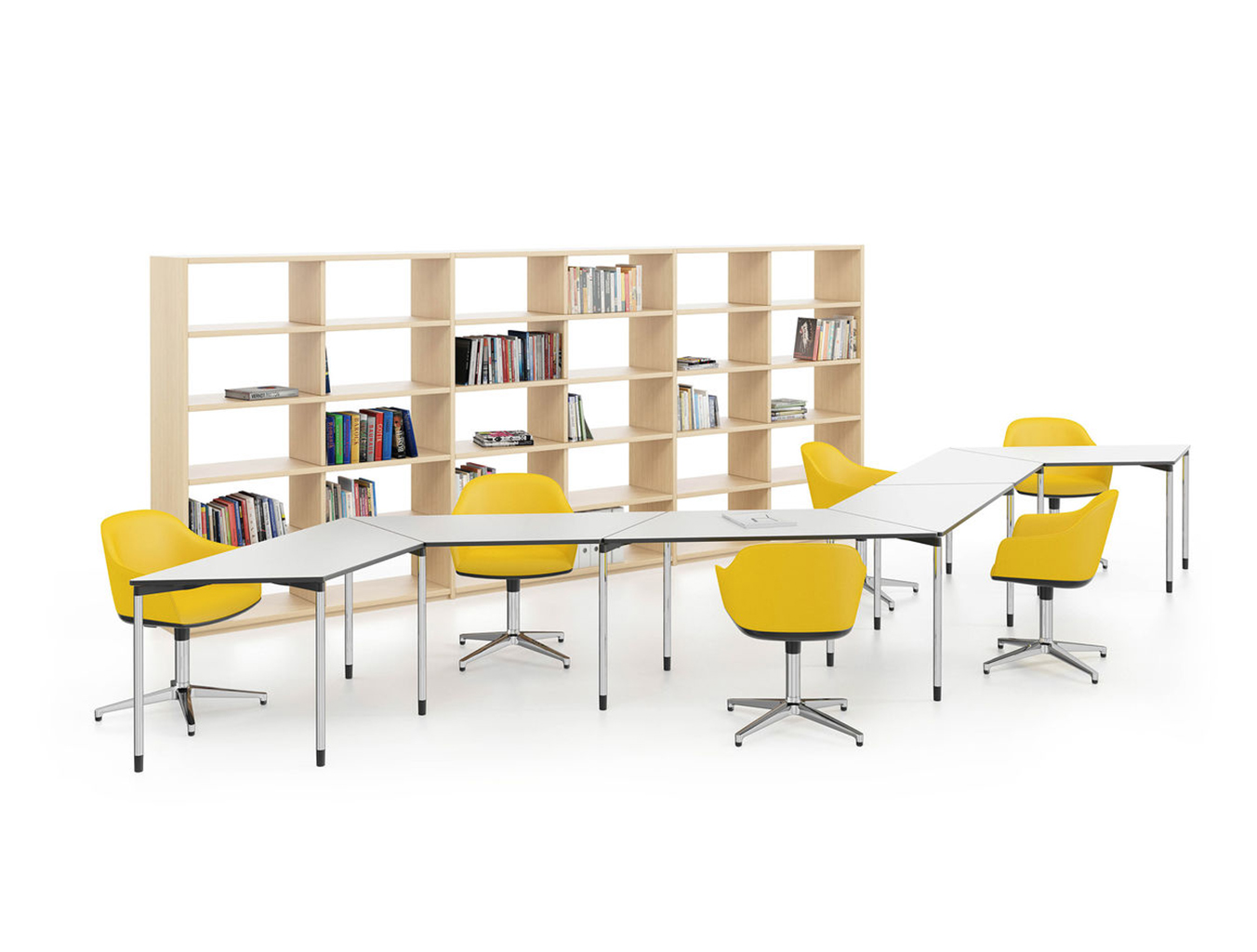 会议台|实木会议台|办公家具|设计师家具|Map 多拼会议台