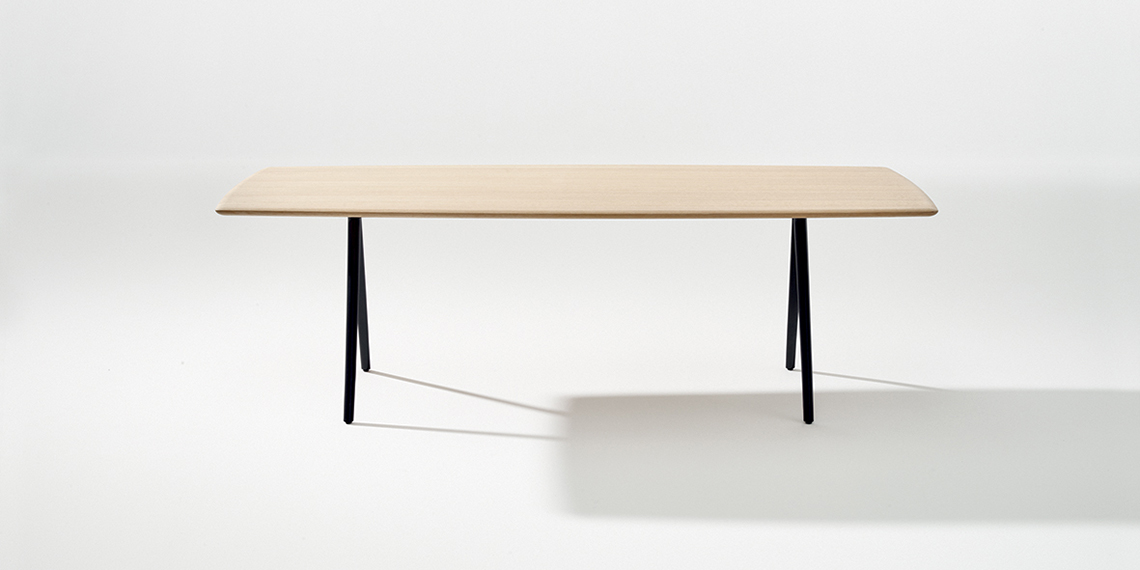 会议台|实木洽谈台|办公家具|设计师家具|Meety