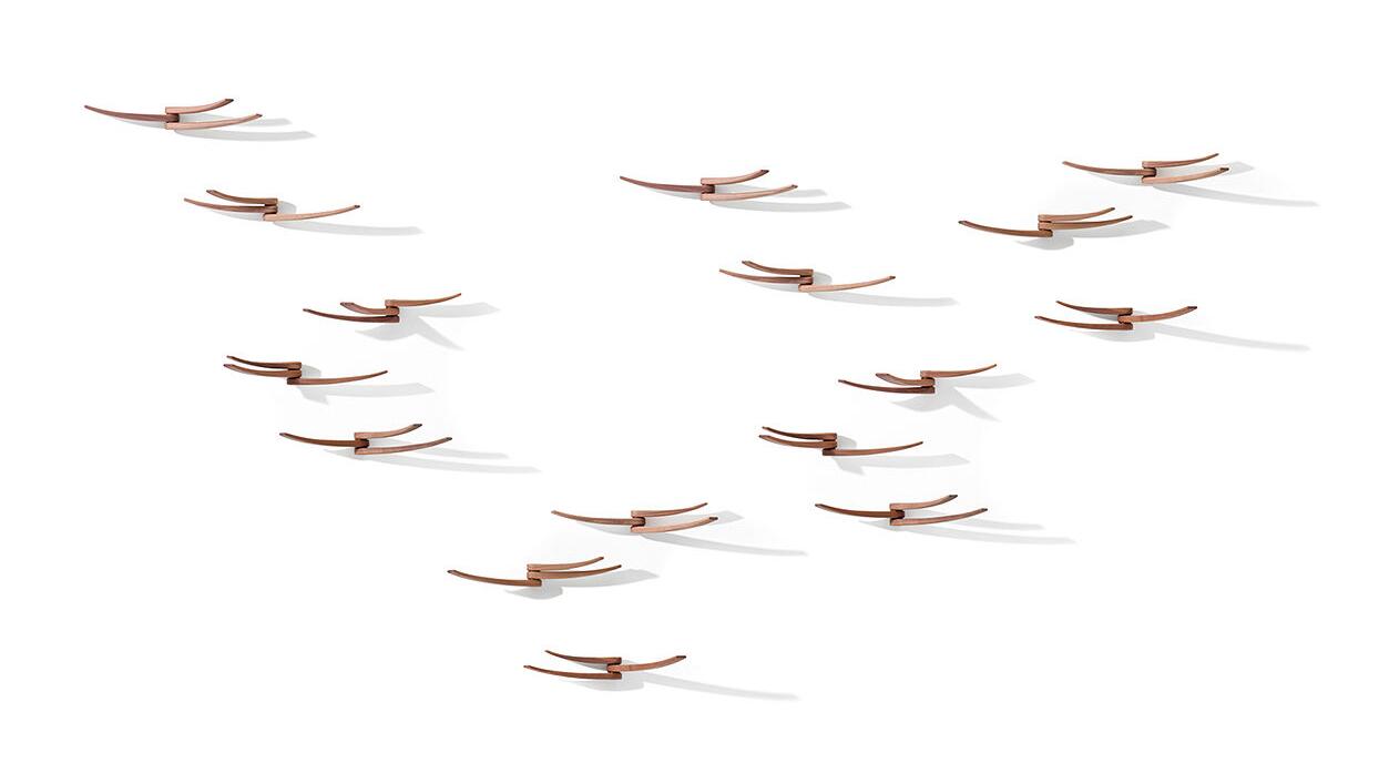 开云（中国） - 附件|衣帽架|办公家具|设计师家具|Wing 墙挂衣架