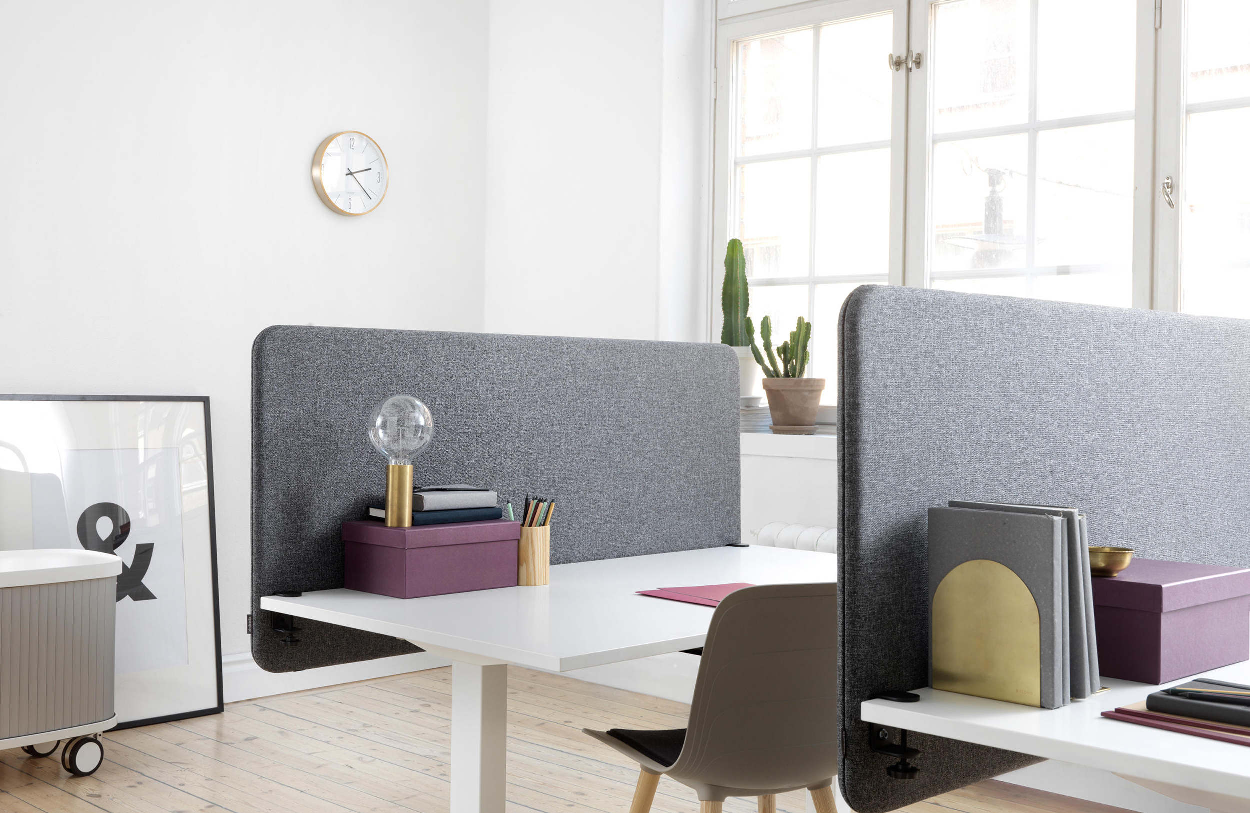 办公屏风|屏风工作站|办公家具|设计师家具|Scala Table办公桌屏风卡位