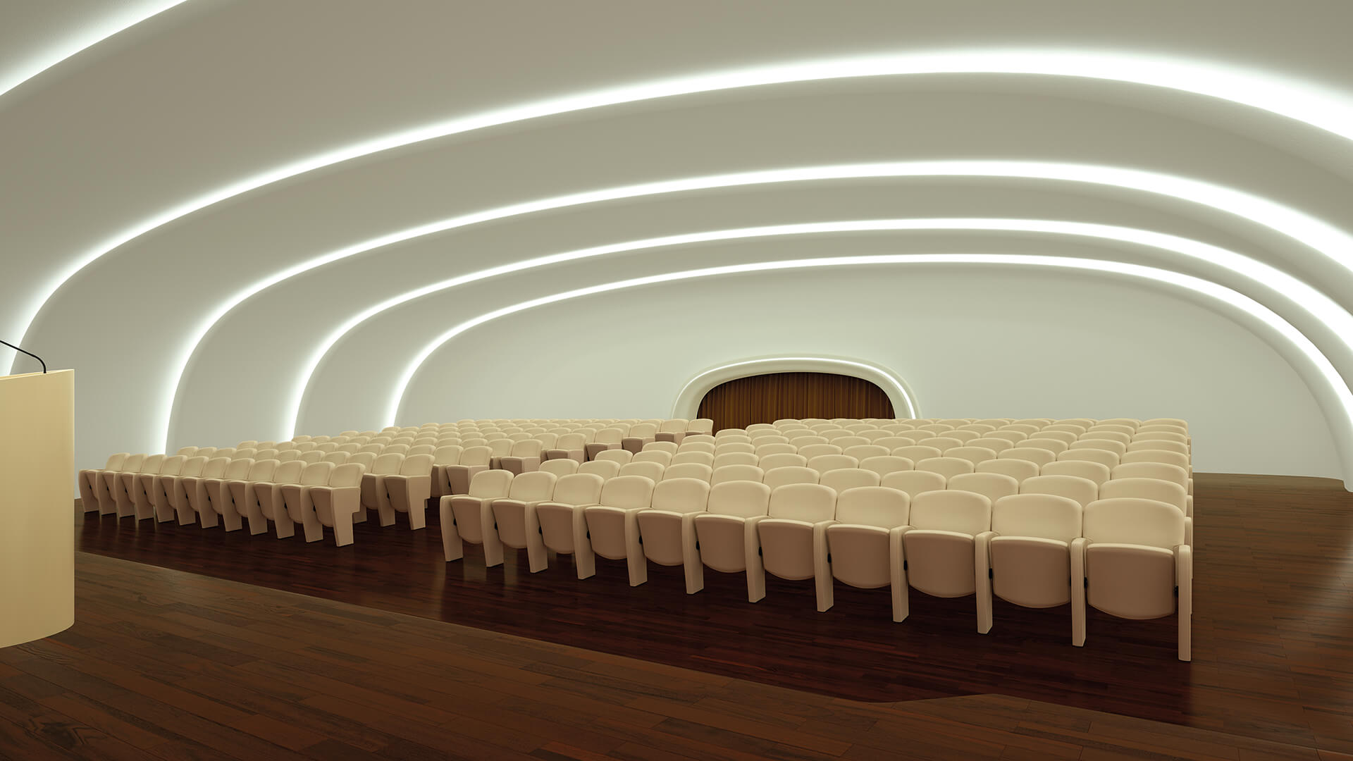 公共座椅|礼堂椅、报告厅椅|办公家具|设计师家具|Tail 剧院/礼堂椅