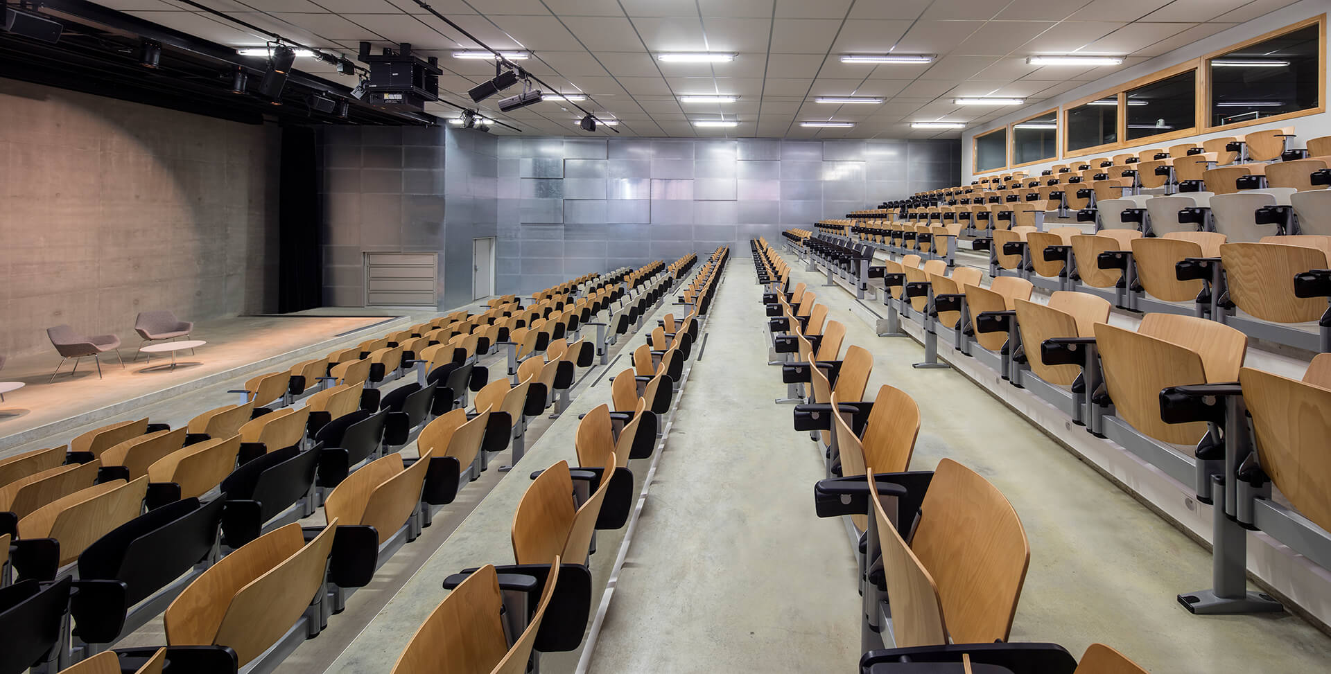 学校家具|阶梯教室桌椅|办公家具|设计师家具|New Modulamm 阶梯教室