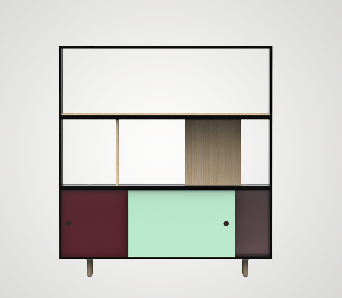 开云（中国） - 储物|储物柜|办公家具|设计师家具|Offset Shelf 文件柜/杂物柜