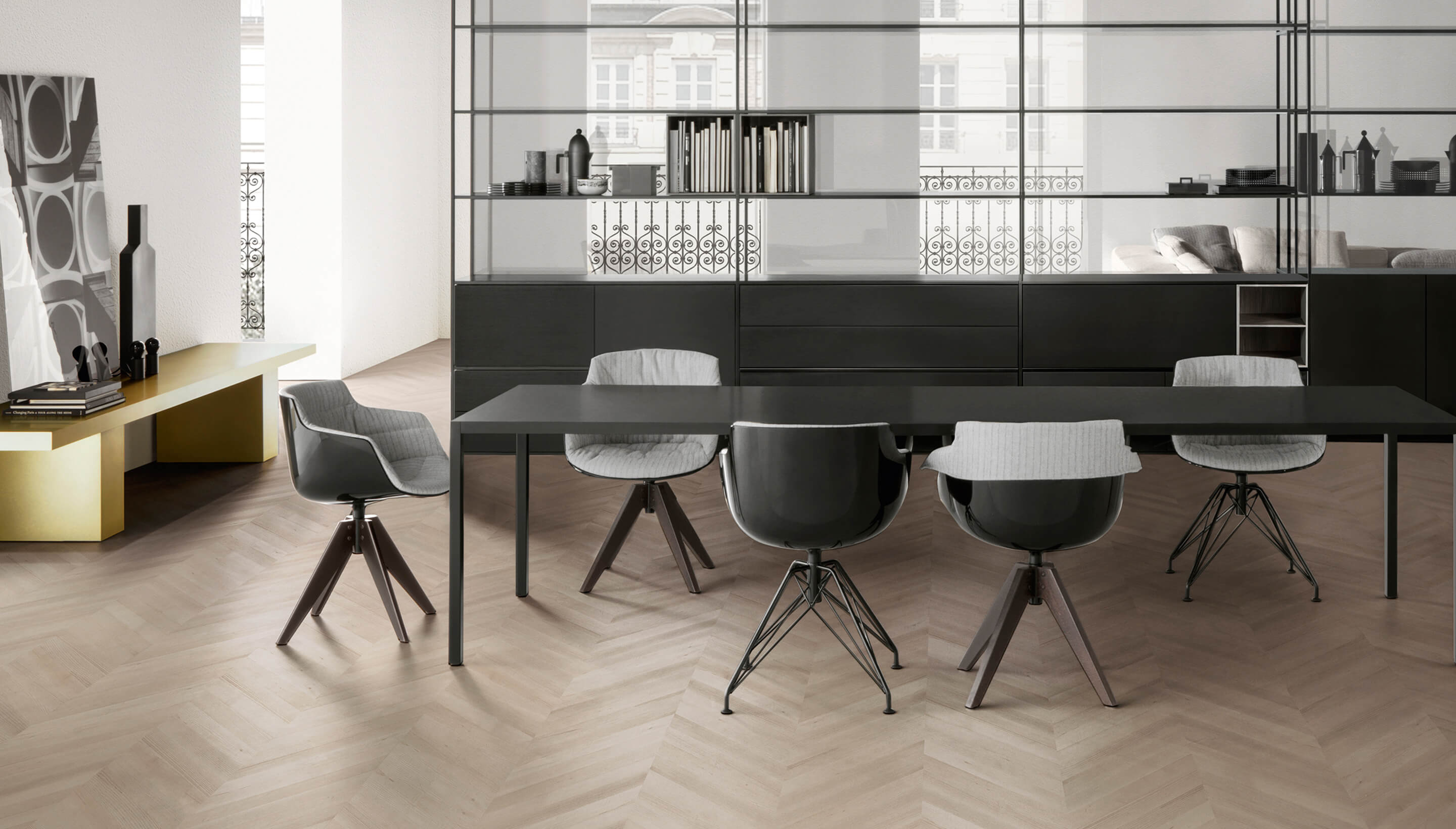 开云（中国） - 坐具|餐椅|办公家具|设计师家具|FLOW SLIM 洽谈椅/餐椅