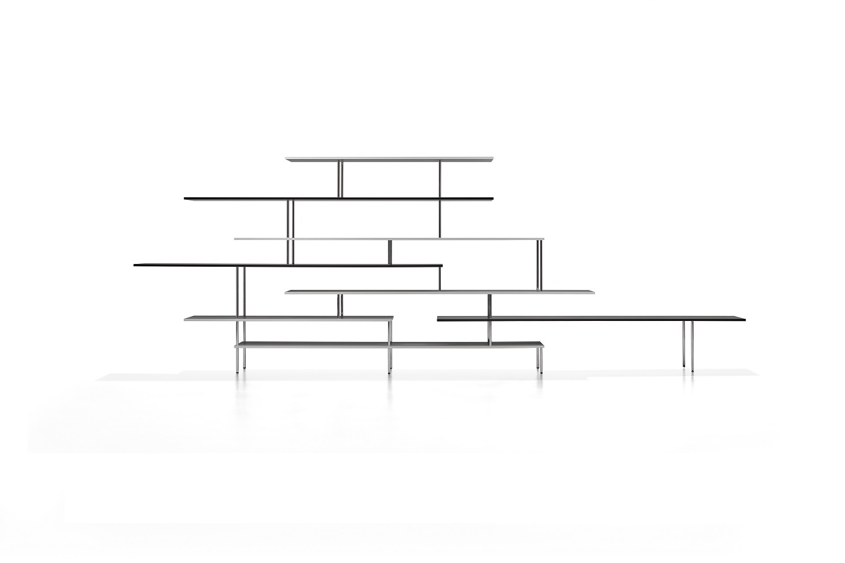 [开云（中国） - 储物|装饰架|办公家具|设计师家具|SUPER POSITION 铝制书柜]