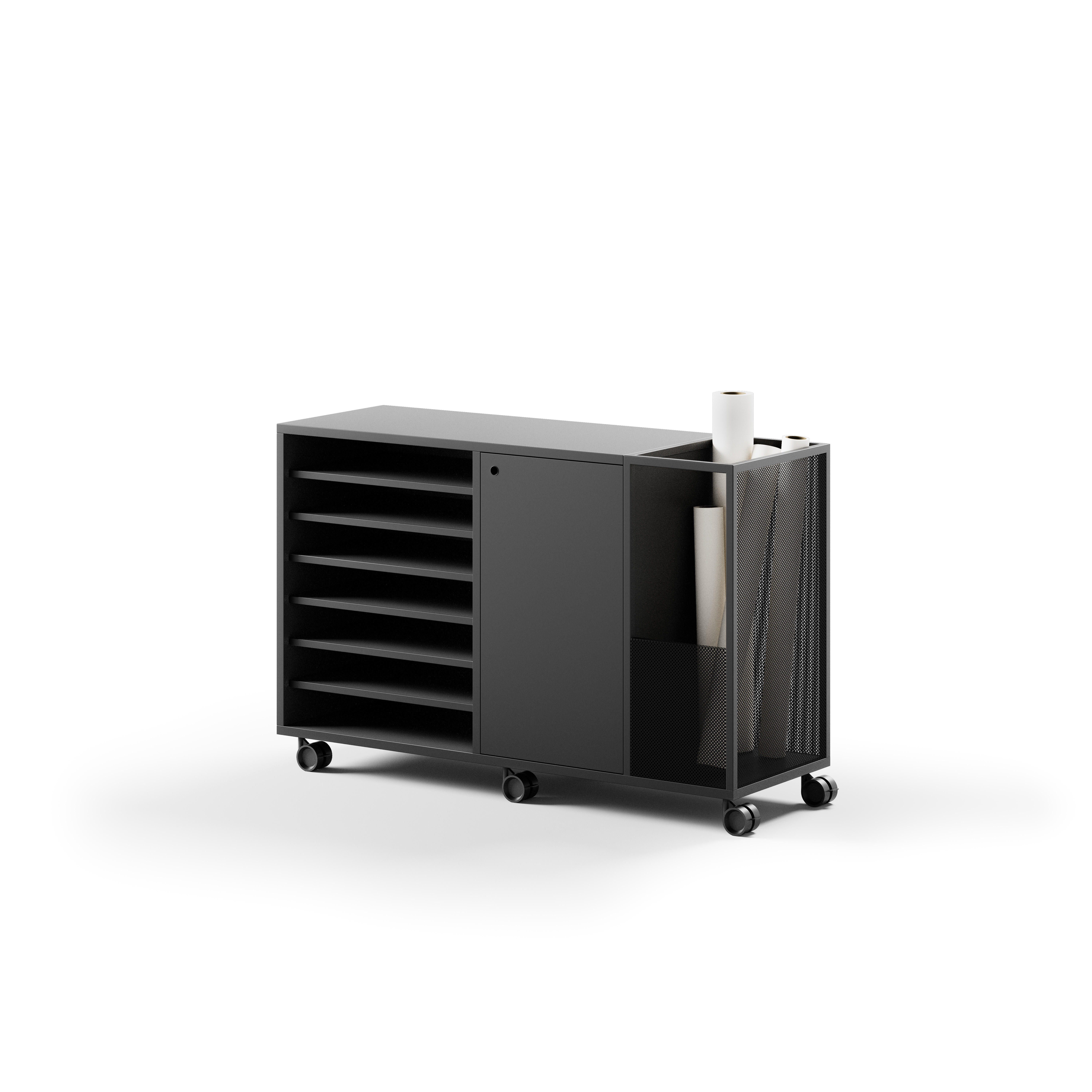 开云（中国） - 储物|储物柜|办公家具|设计师家具|Atelier 活动矮柜/活动垃圾箱