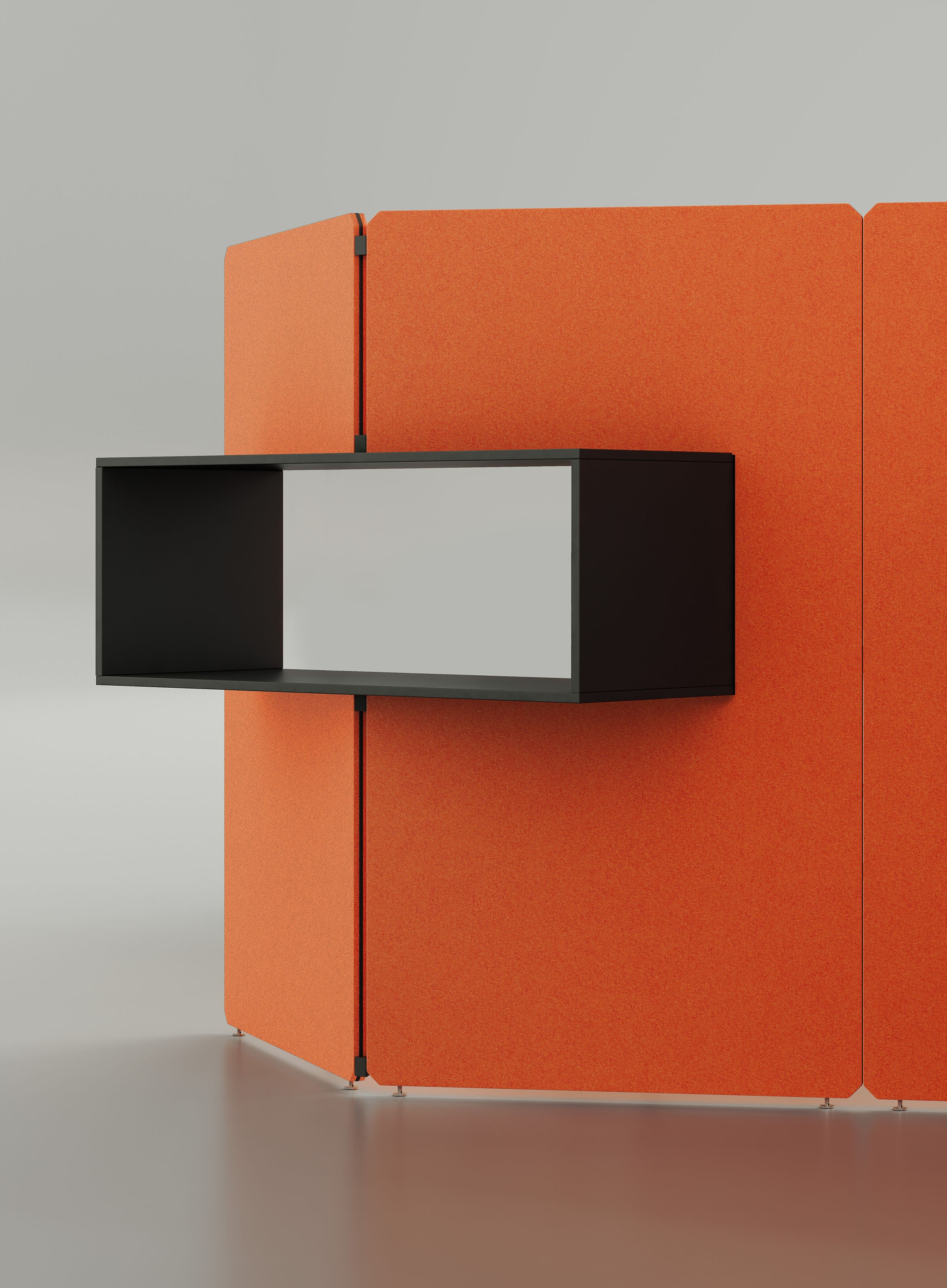 [办公屏风|高隔间系统|办公家具|设计师家具|Hub 功能隔断]