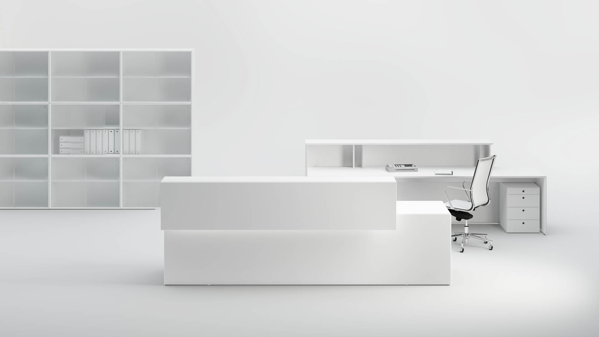 办公屏风|办公屏风系统|办公家具|设计师家具|Quaranta5 组合办公台系列