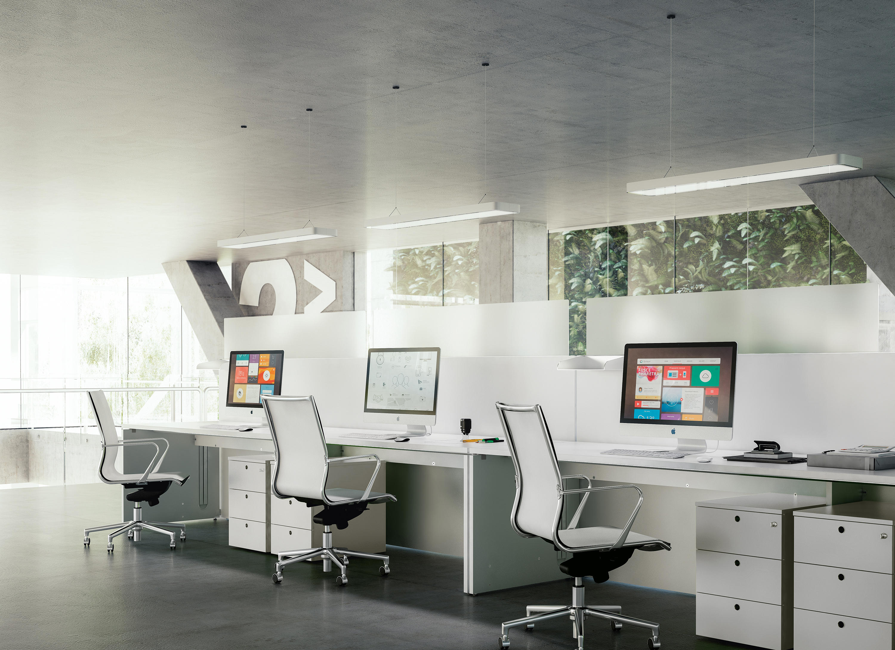 办公屏风|办公屏风系统|办公家具|设计师家具|组合办公台系列 Sistema28