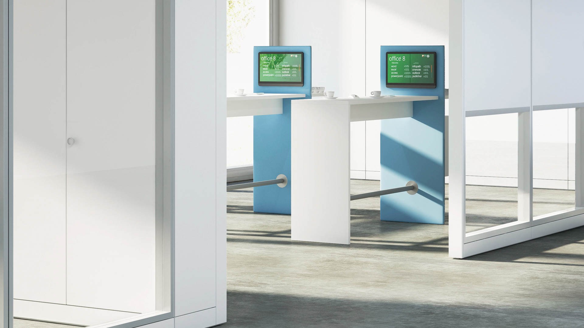 办公屏风|高隔间系统|办公家具|设计师家具|I-Wallspace 高隔断/高隔墙系统