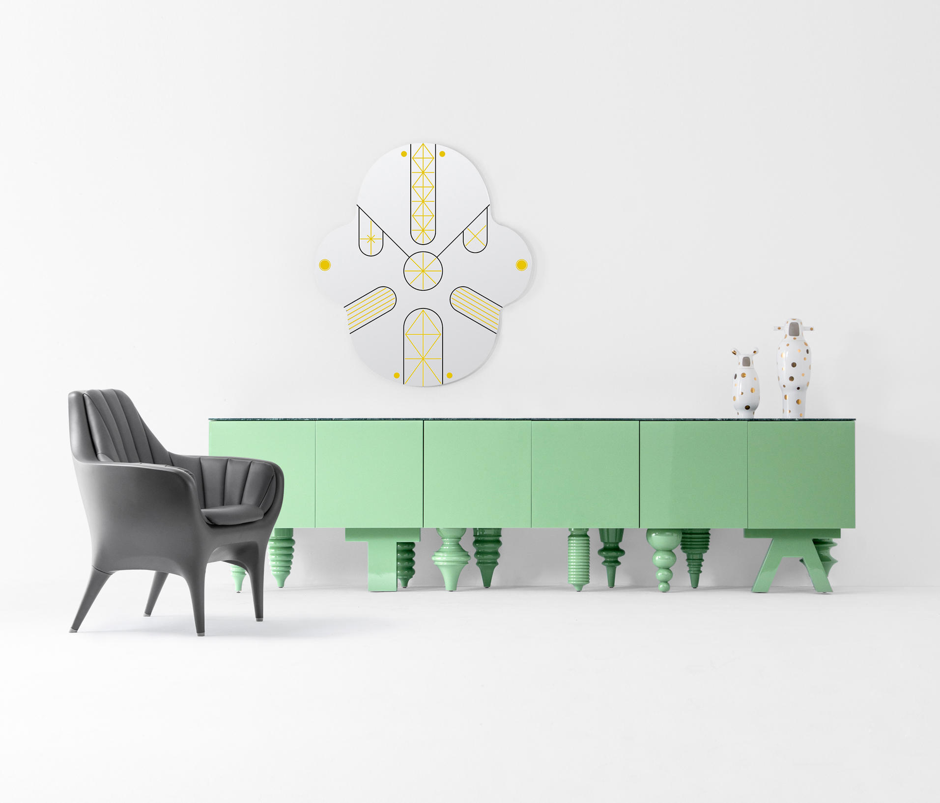 开云（中国） - 储物|装饰架|办公家具|设计师家具|MULTILEG 餐边柜/装饰柜