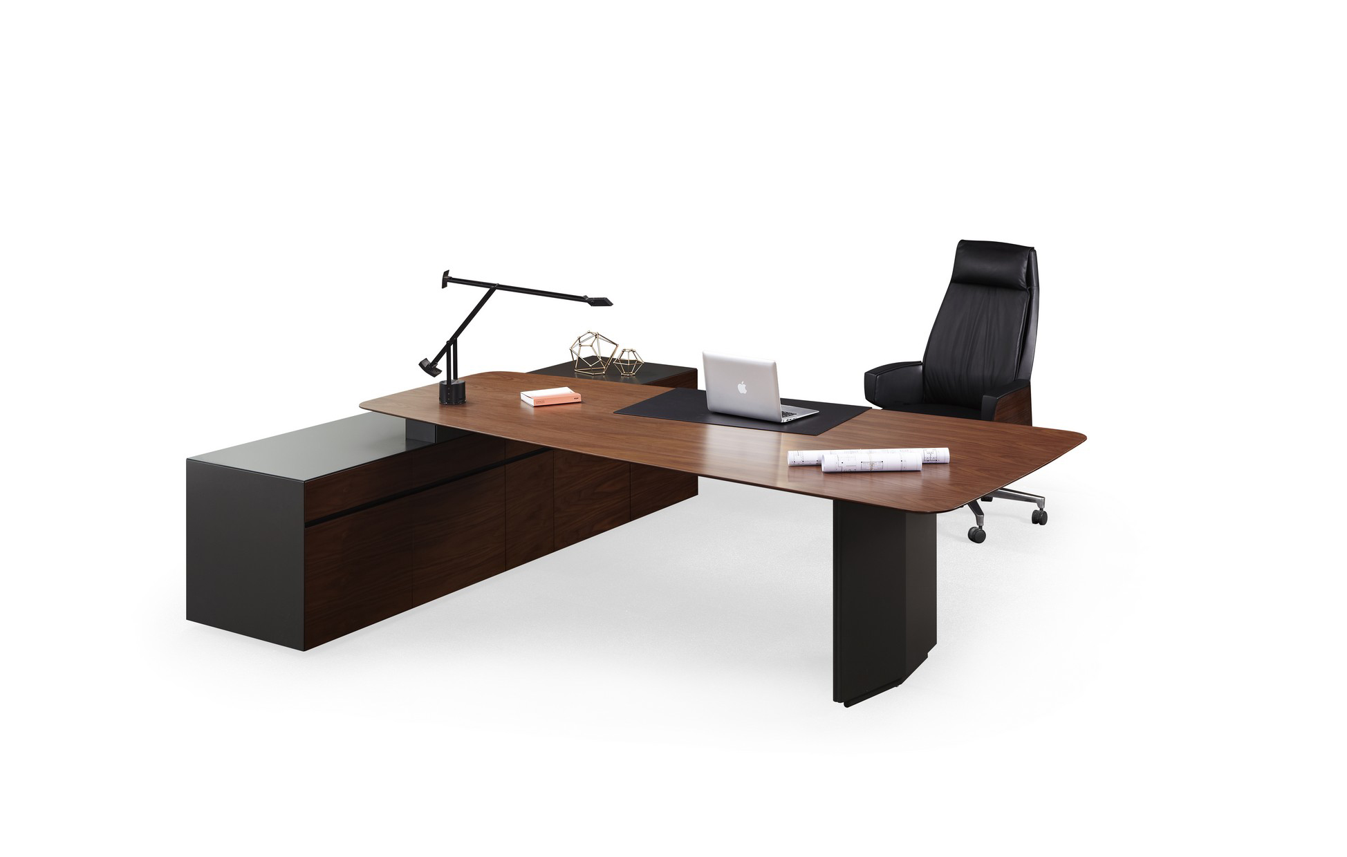 [办公台|时尚大班台|办公家具|设计师家具|大班台/配套系列]