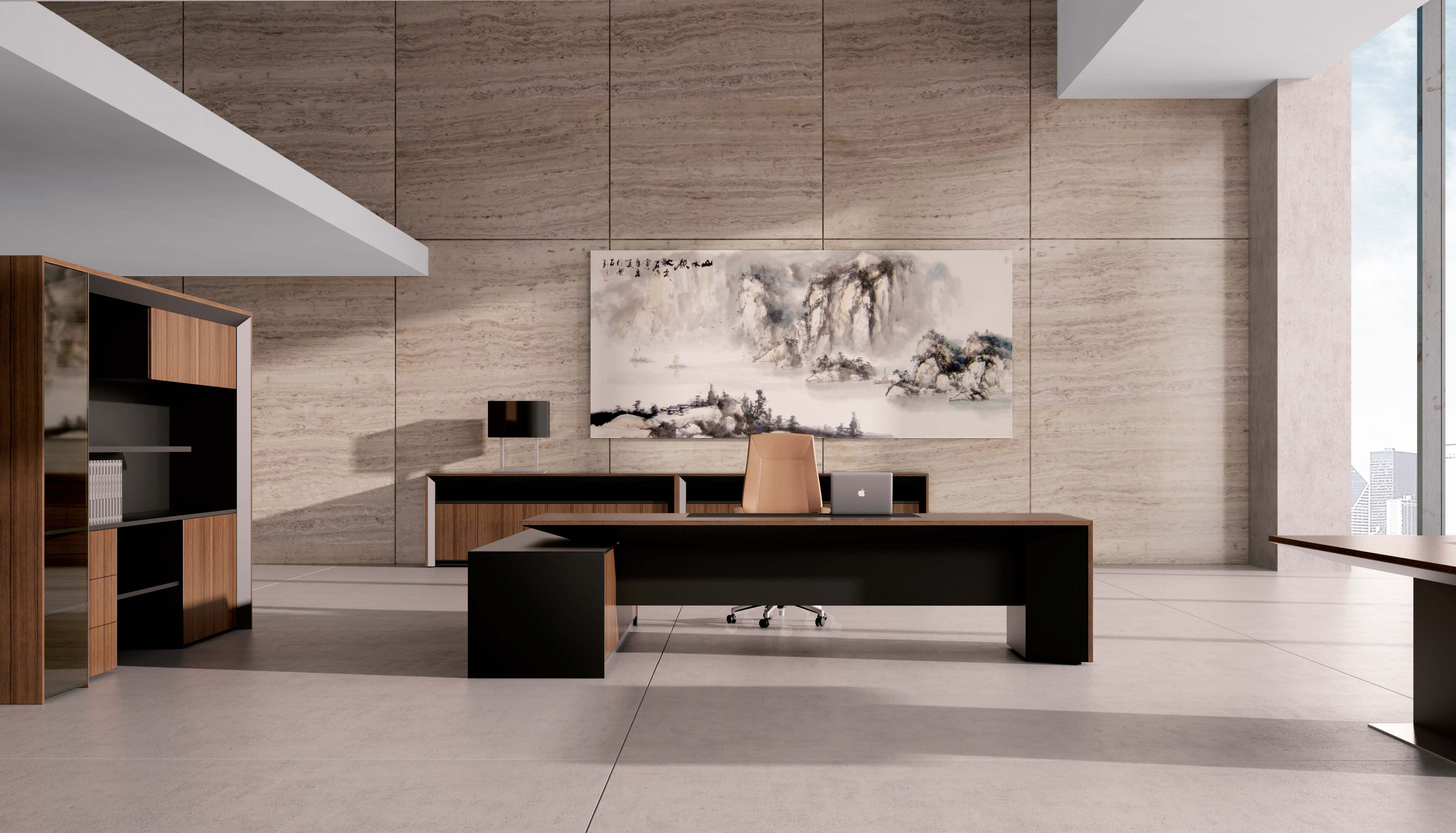 办公台|时尚大班台|办公家具|设计师家具|大班台/配套系列
