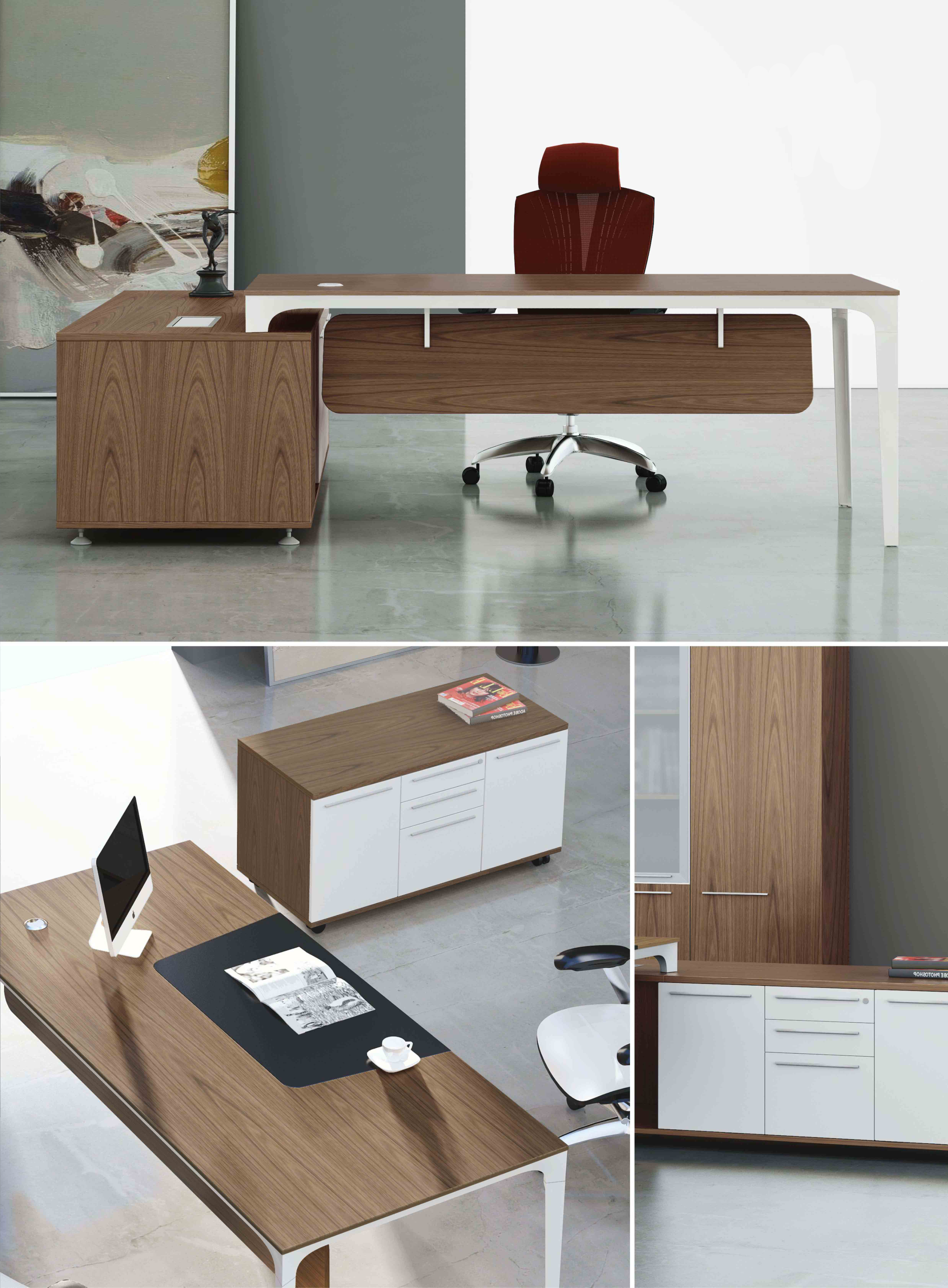 办公台|时尚大班台|办公家具|设计师家具|大班台/配套系列