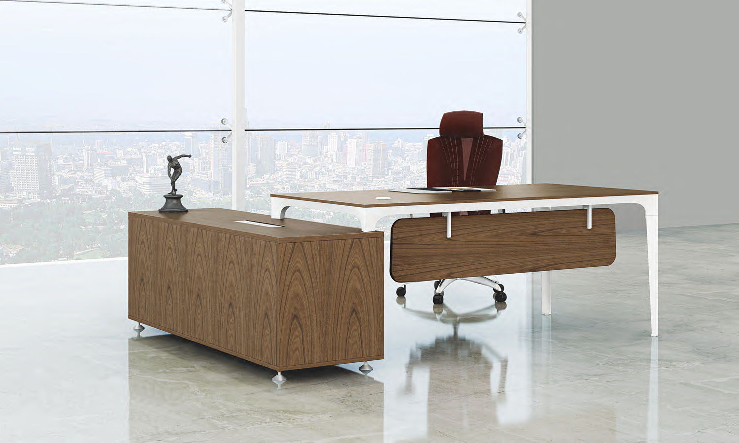 办公台|时尚大班台|办公家具|设计师家具|大班台/配套系列