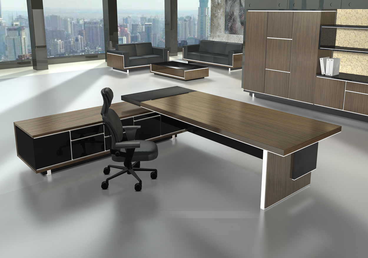 办公台|时尚大班台|办公家具|设计师家具|大班台/配套系列