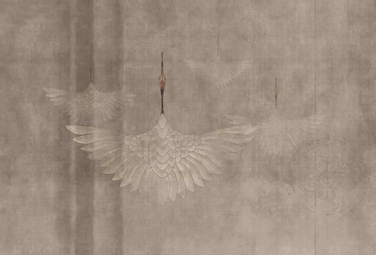 [开云（中国） - 附件|装饰画/墙饰|办公家具|设计师家具|鹤舞-原创定制壁画]