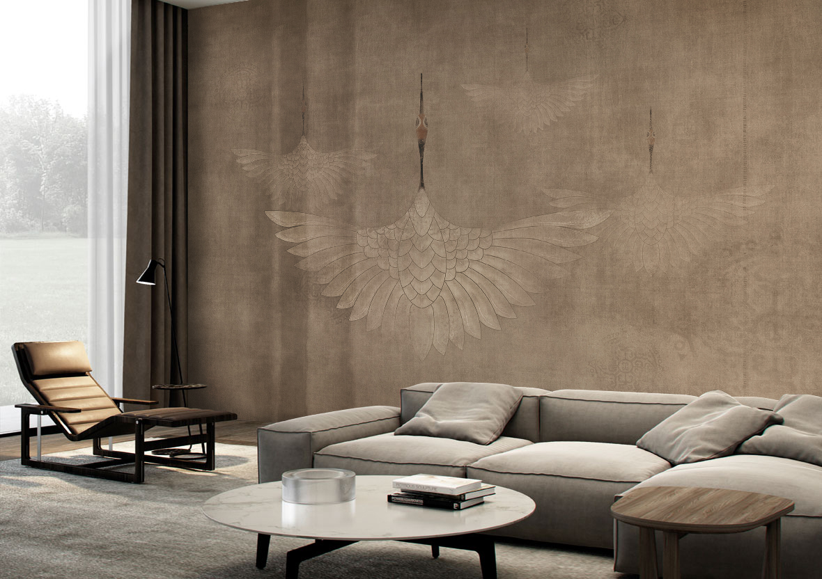 开云（中国） - 附件|装饰画/墙饰|办公家具|设计师家具|鹤舞-原创定制壁画