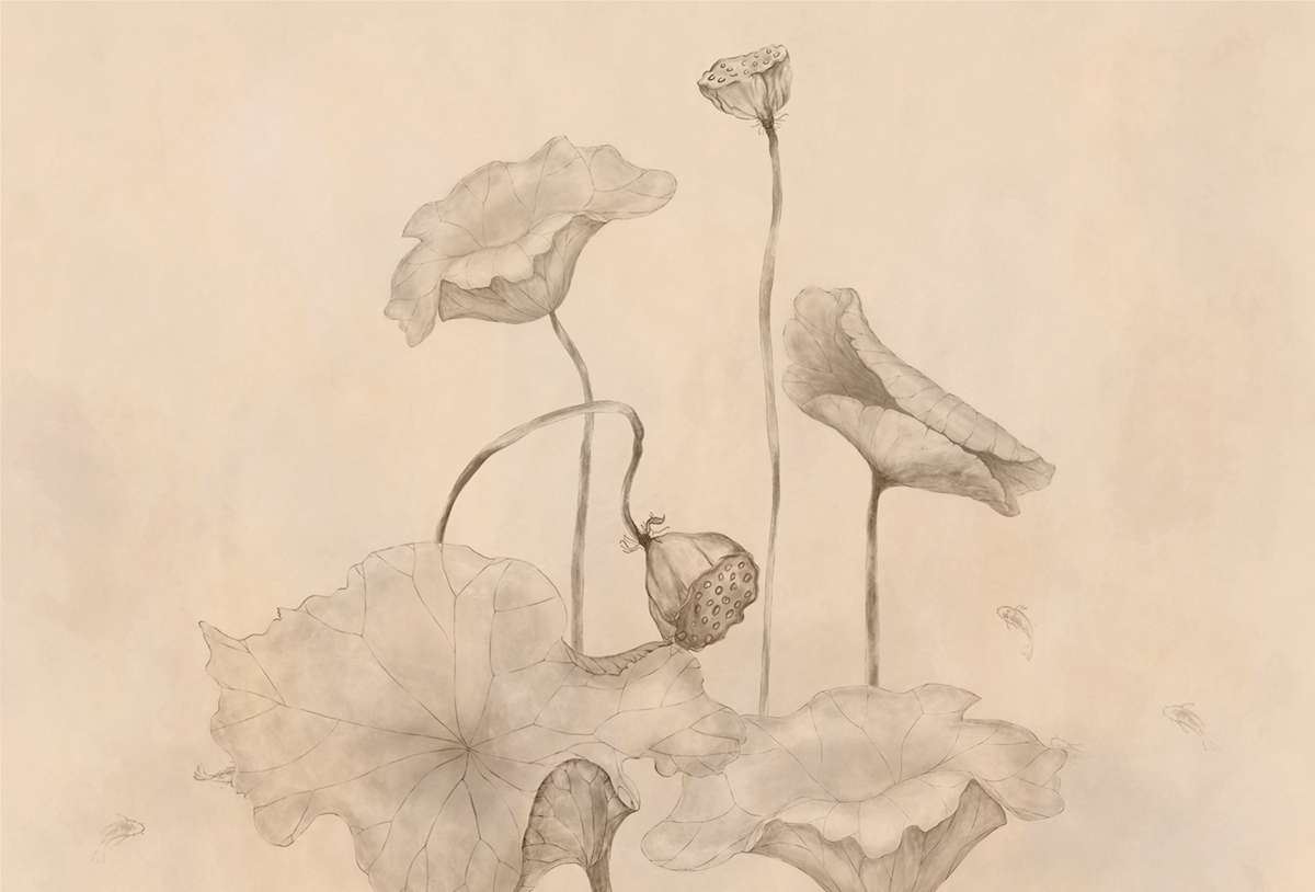 开云（中国） - 附件|装饰画/墙饰|办公家具|设计师家具|荷韵-原创定制壁画