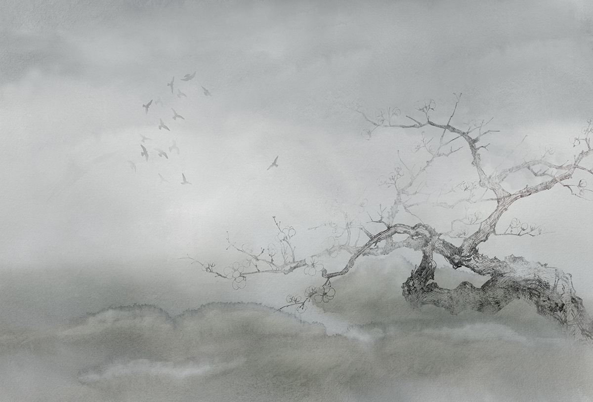 [开云（中国） - 附件|装饰画/墙饰|办公家具|设计师家具|梅-原创定制壁画]