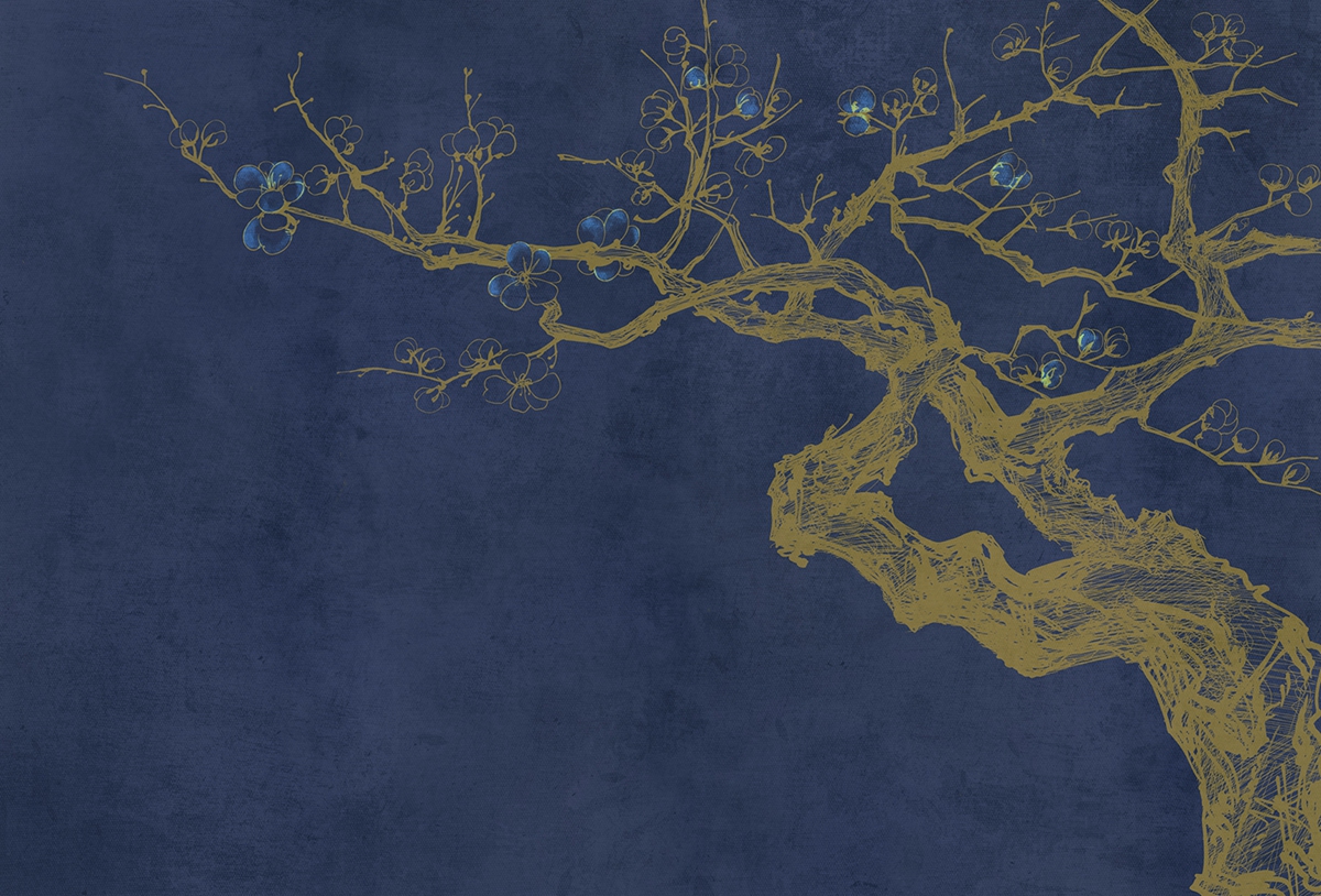 [开云（中国） - 附件|装饰画/墙饰|办公家具|设计师家具|梅Ⅱ-原创定制壁画]