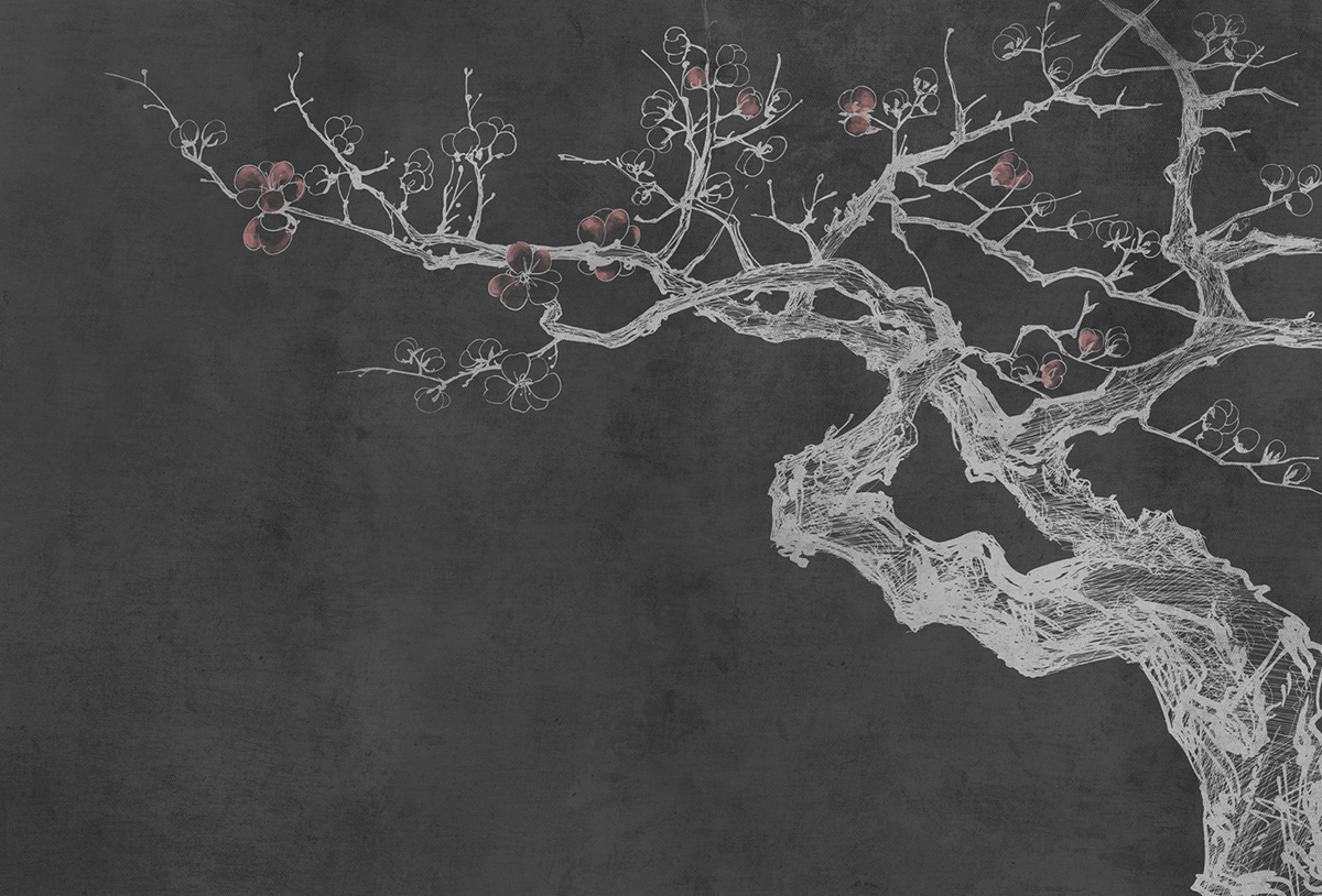 开云（中国） - 附件|装饰画/墙饰|办公家具|设计师家具|梅Ⅱ-原创定制壁画