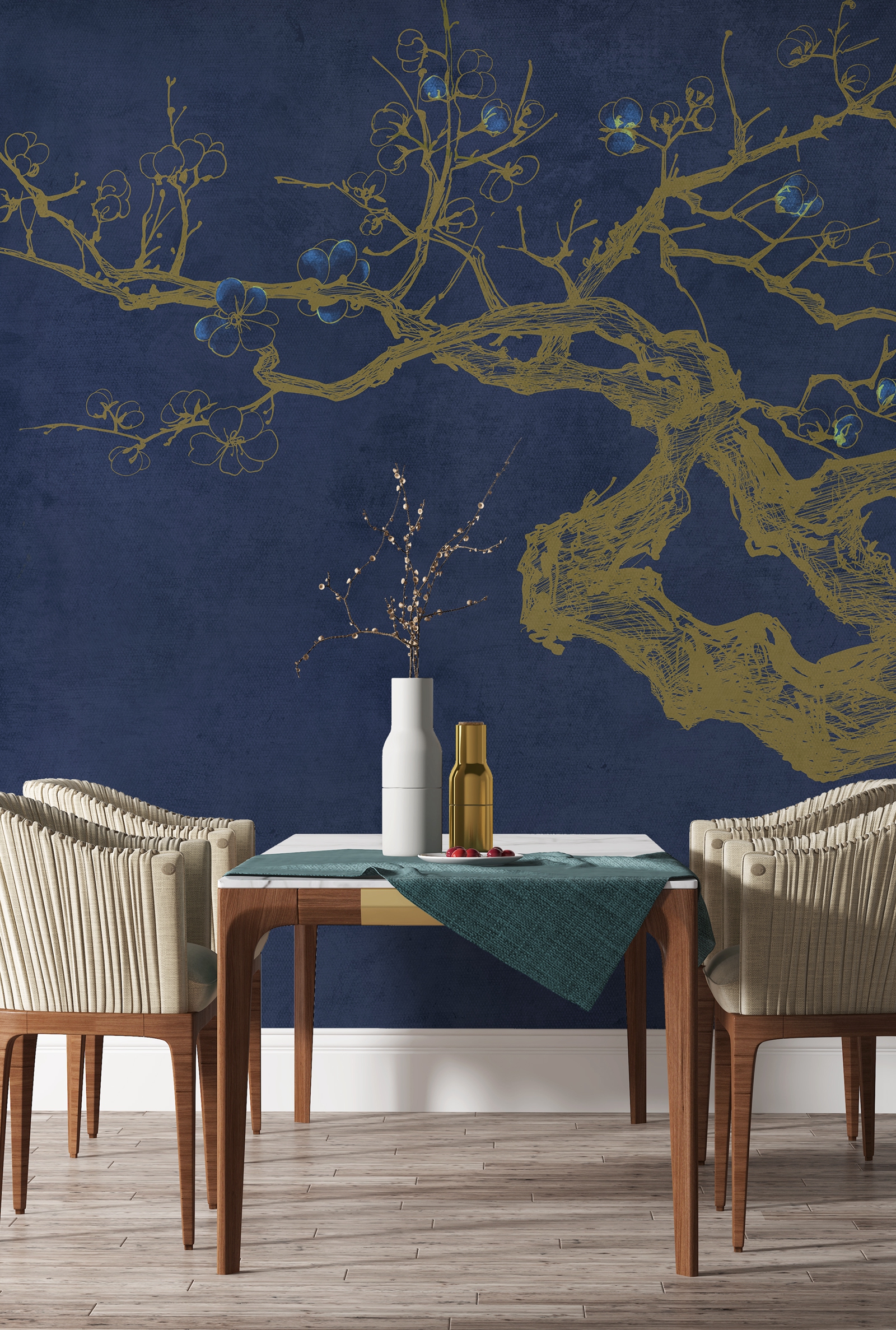 开云（中国） - 附件|装饰画/墙饰|办公家具|设计师家具|梅Ⅱ-原创定制壁画