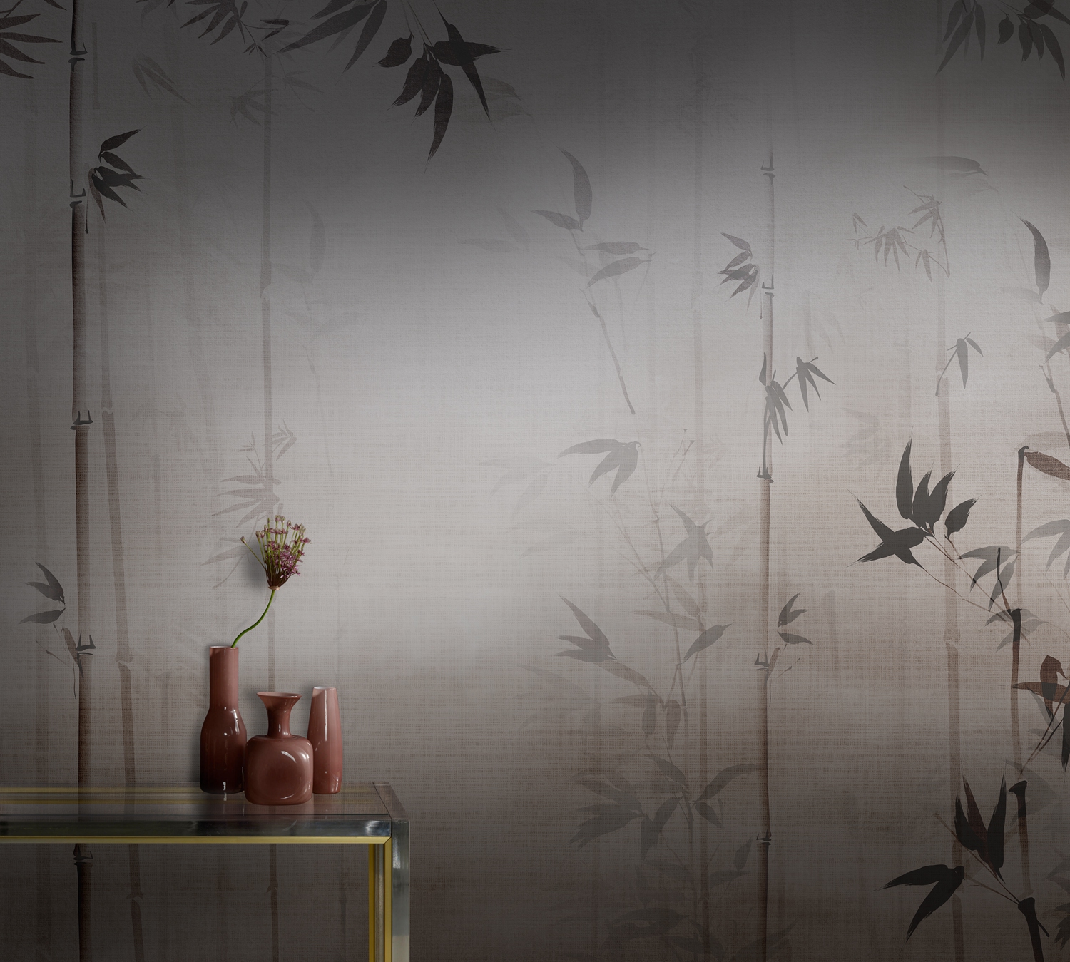 开云（中国） - 附件|装饰画/墙饰|办公家具|设计师家具|竹林-原创定制壁画