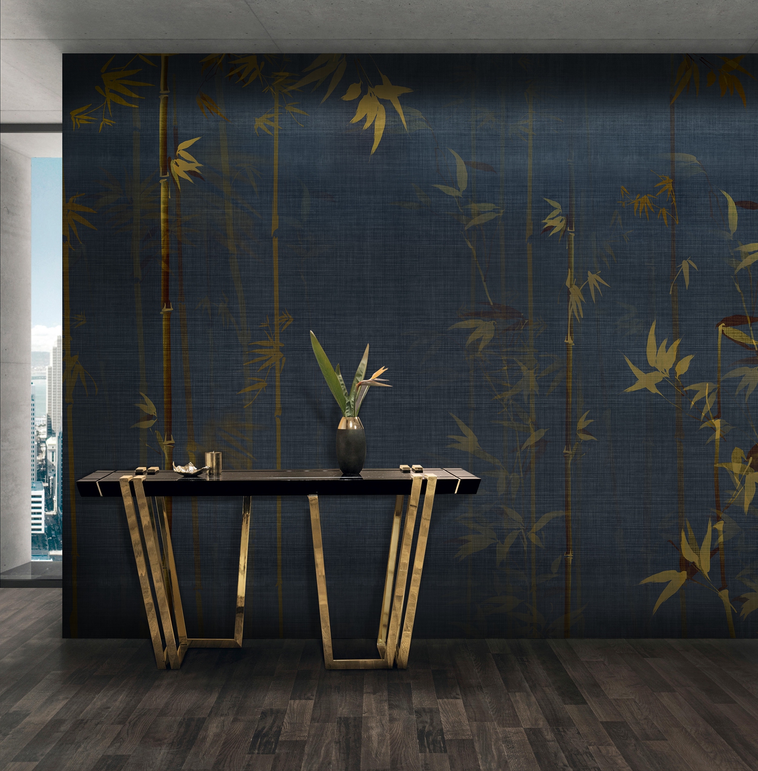 开云（中国） - 附件|装饰画/墙饰|办公家具|设计师家具|竹林-原创定制壁画