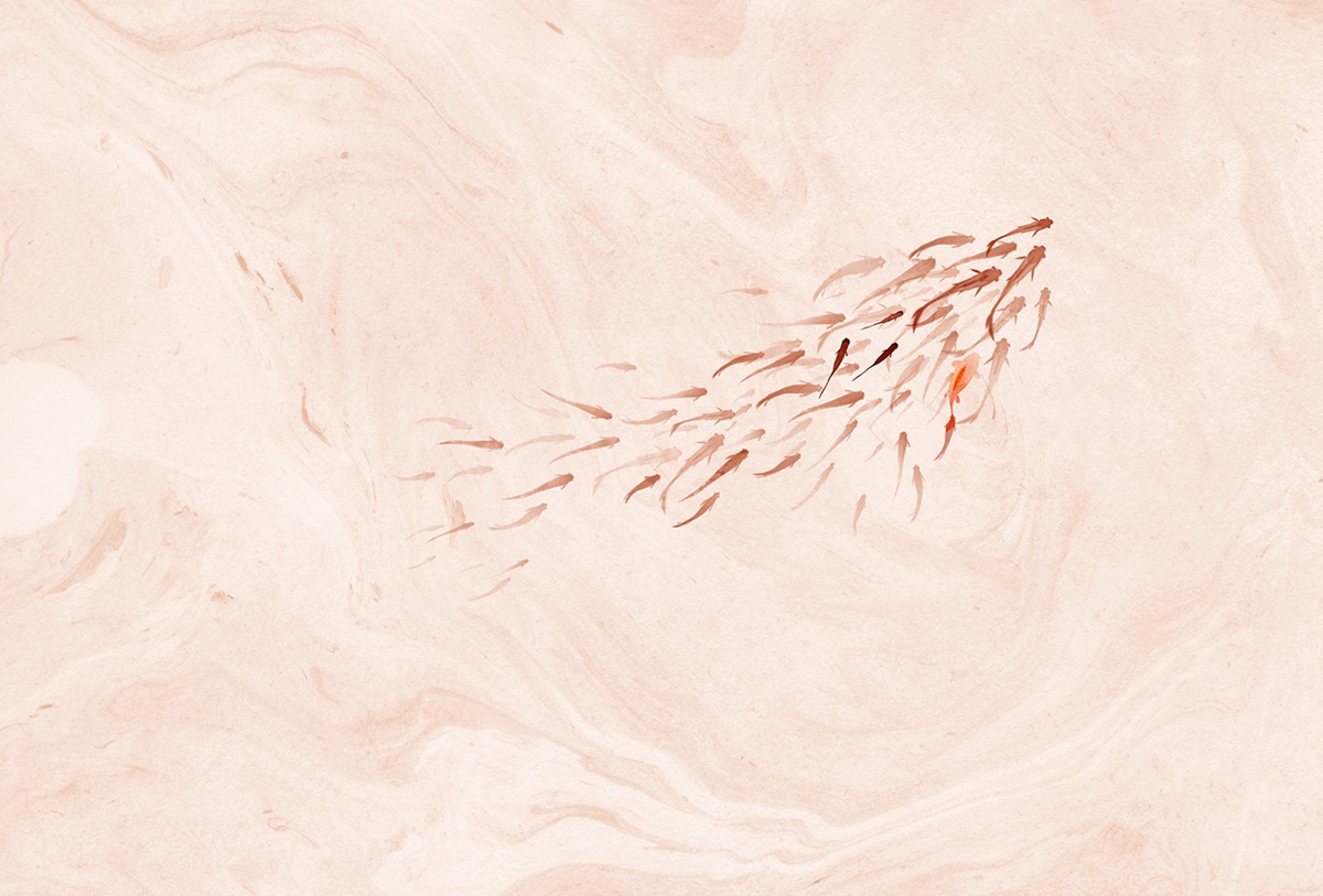 开云（中国） - 附件|装饰画/墙饰|办公家具|设计师家具|鲤鱼溪Ⅱ-原创定制壁画