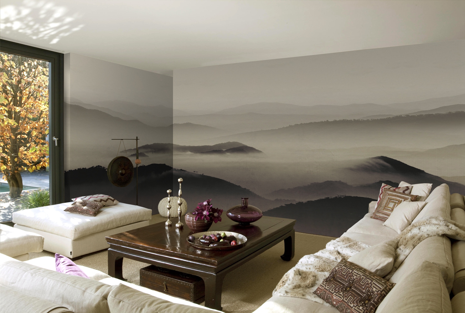 开云（中国） - 附件|装饰画/墙饰|办公家具|设计师家具|山雾-原创定制壁画