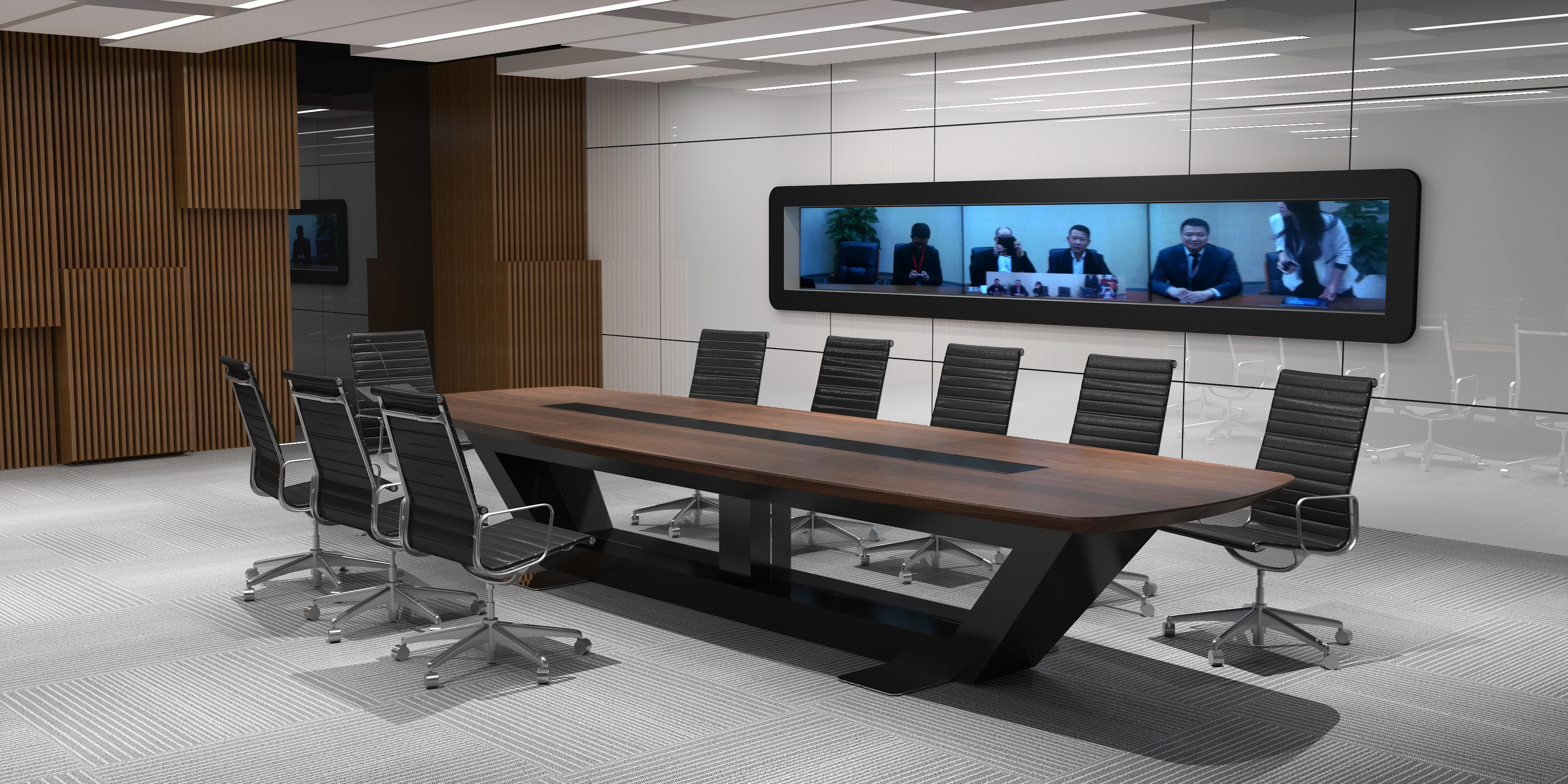 会议台|实木会议台|办公家具|设计师家具|会议台