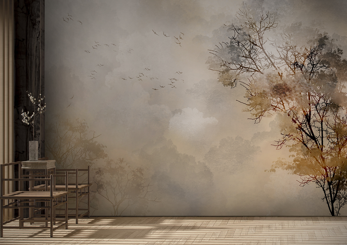 开云（中国） - 附件|装饰画/墙饰|办公家具|设计师家具|迷雾从林-原创定制壁画
