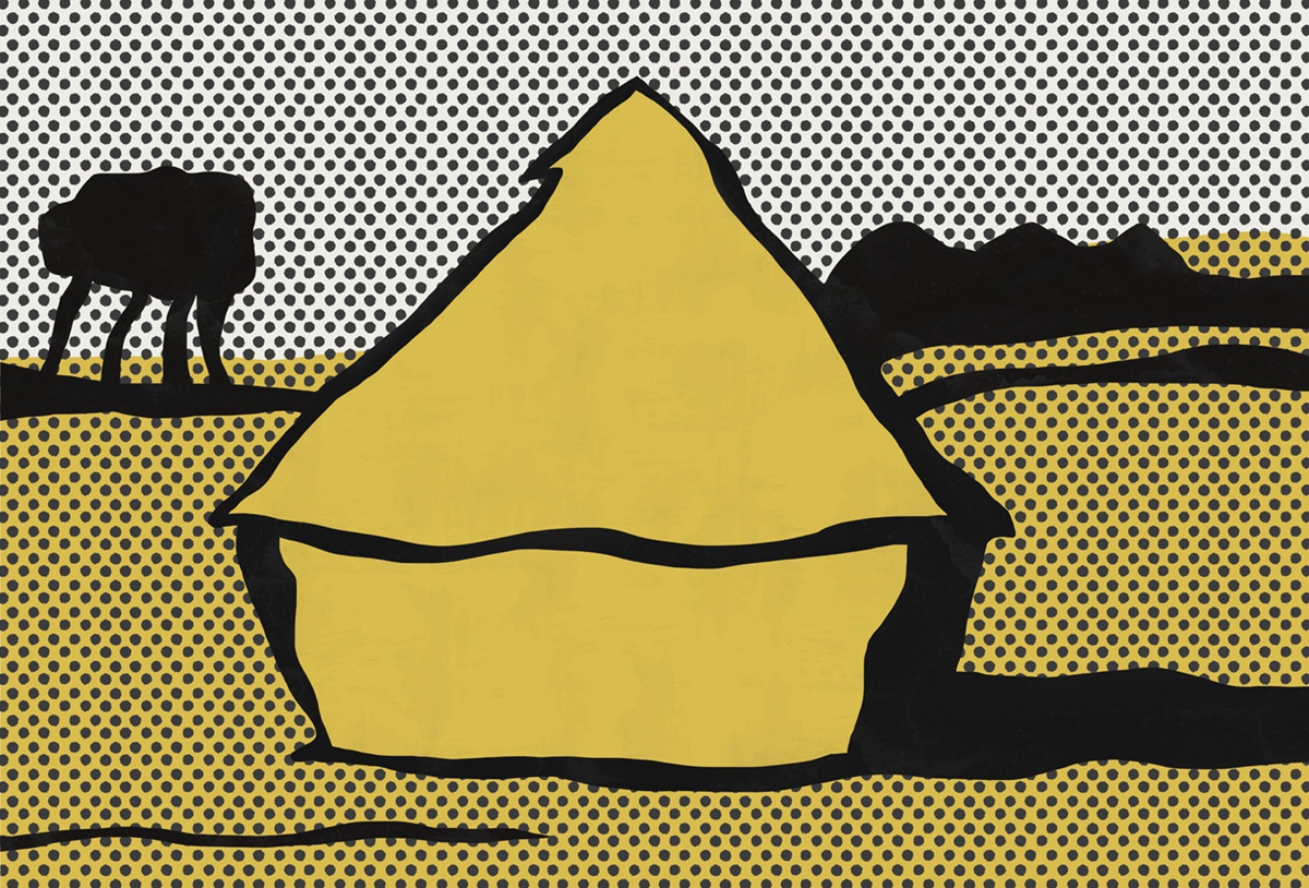 [开云（中国） - 附件|装饰画/墙饰|办公家具|设计师家具|谷堆-原创定制壁画]