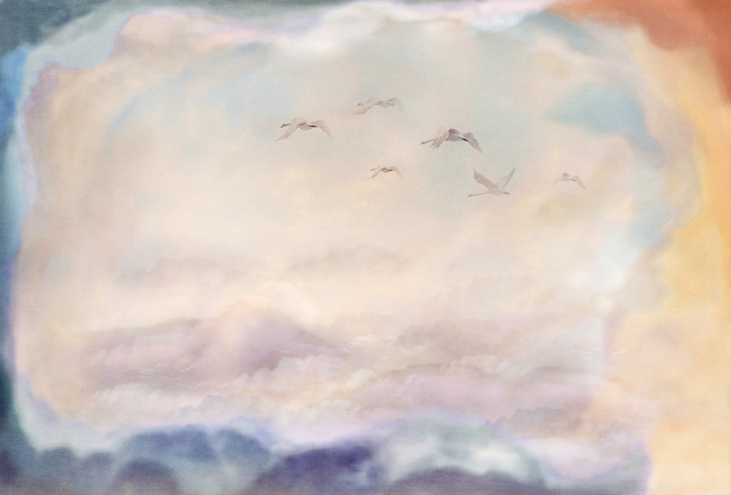 [开云（中国） - 附件|装饰画/墙饰|办公家具|设计师家具|候鸟-原创定制壁画]