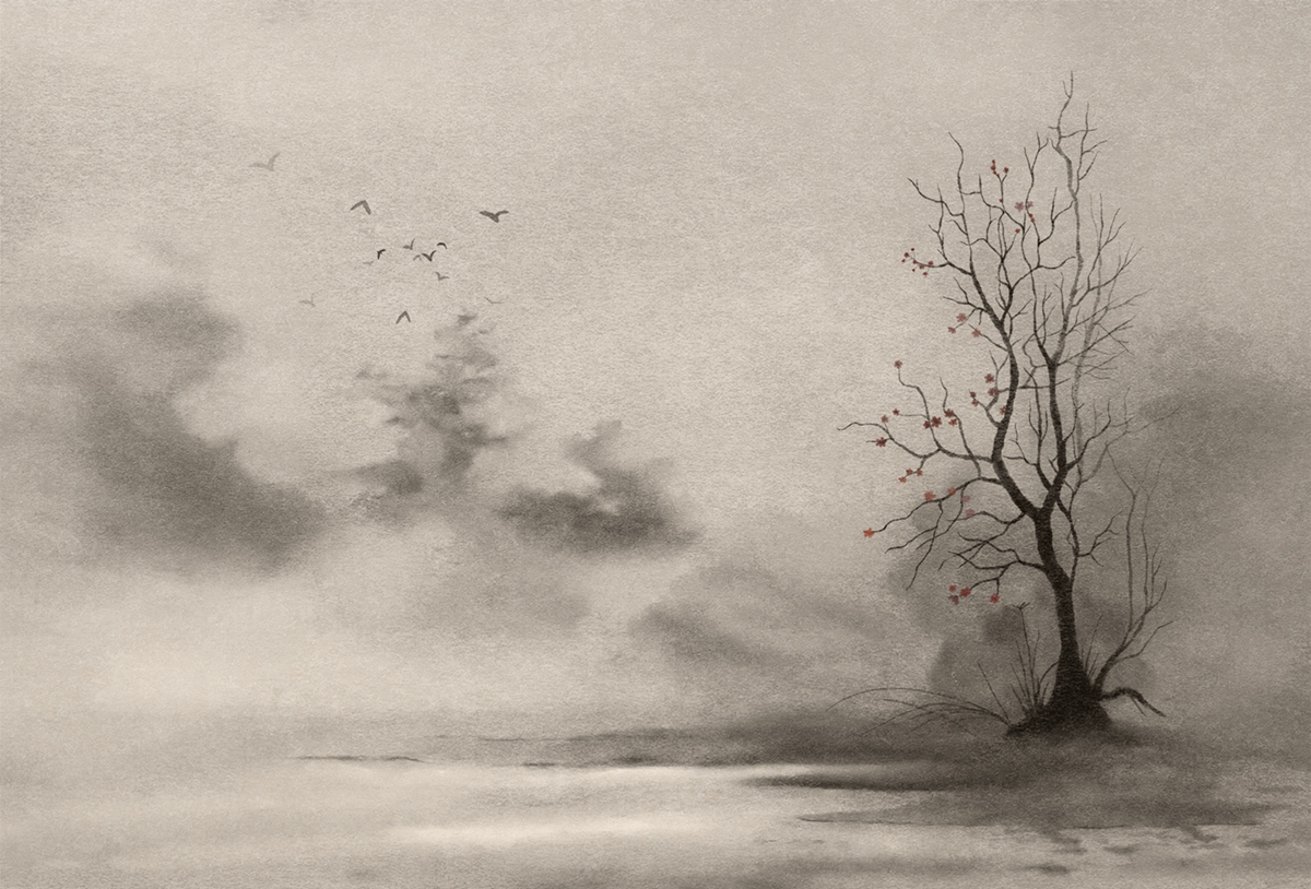 开云（中国） - 附件|装饰画/墙饰|办公家具|设计师家具|秋天风景-原创定制壁画