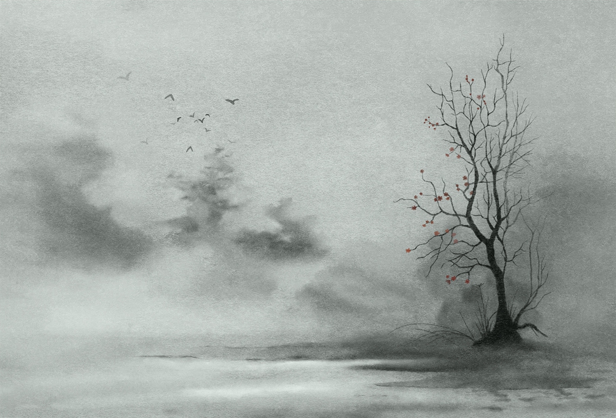 开云（中国） - 附件|装饰画/墙饰|办公家具|设计师家具|秋天风景-原创定制壁画