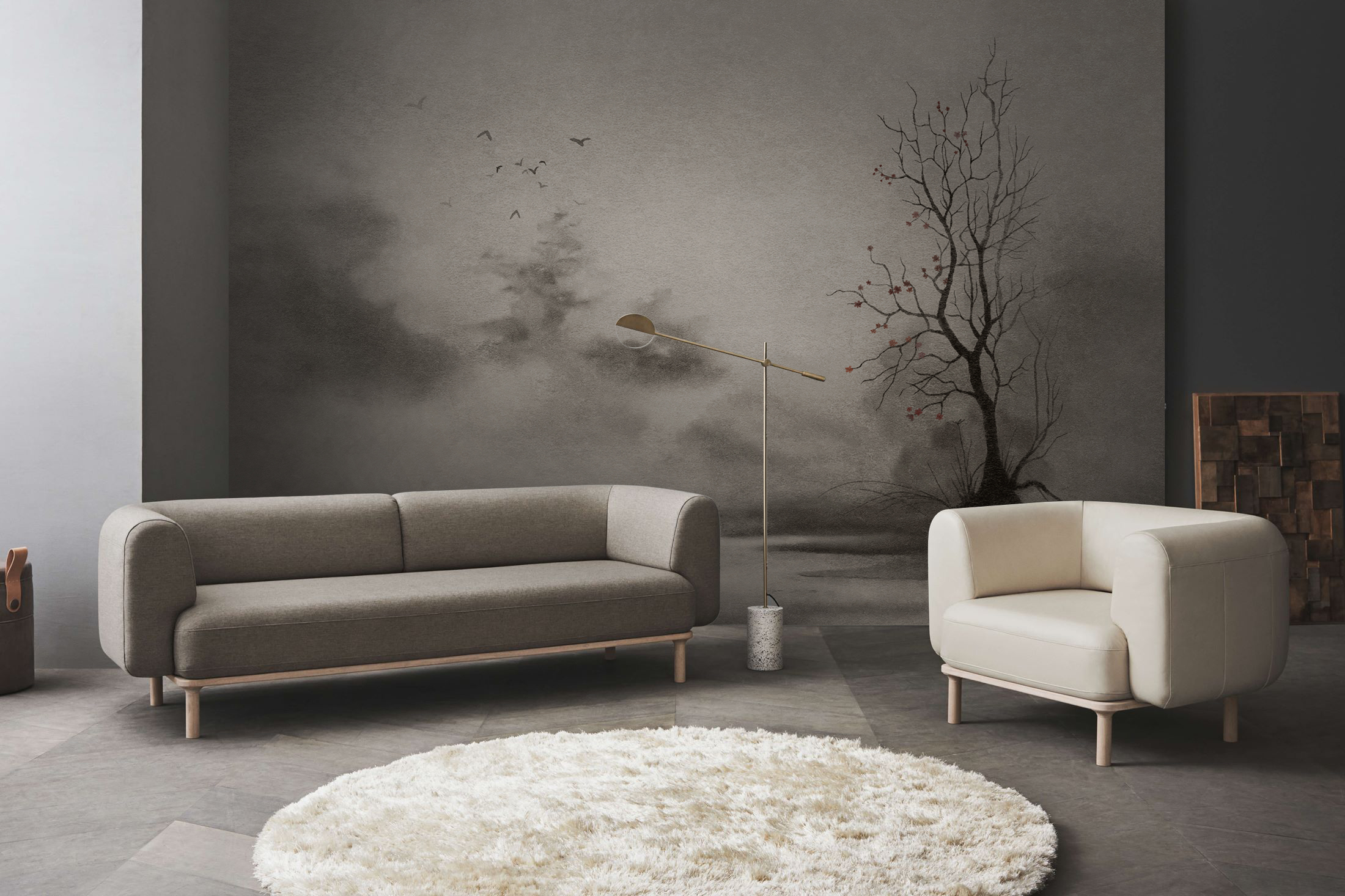 开云（中国） - 附件|装饰画/墙饰|办公家具|设计师家具|秋天风景-原创定制壁画