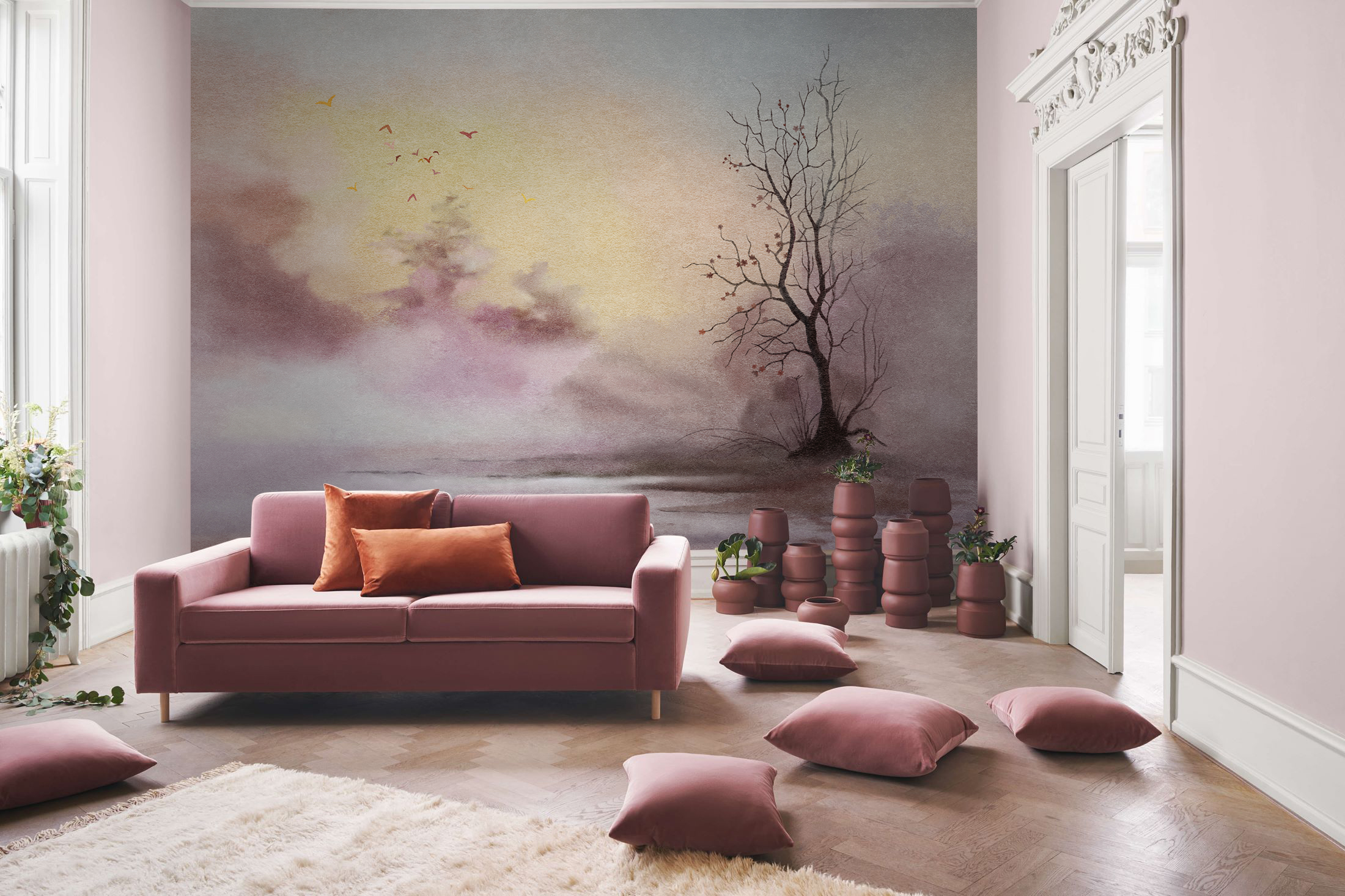 开云（中国） - 附件|装饰画/墙饰|办公家具|设计师家具|秋天风景-原创定制壁画