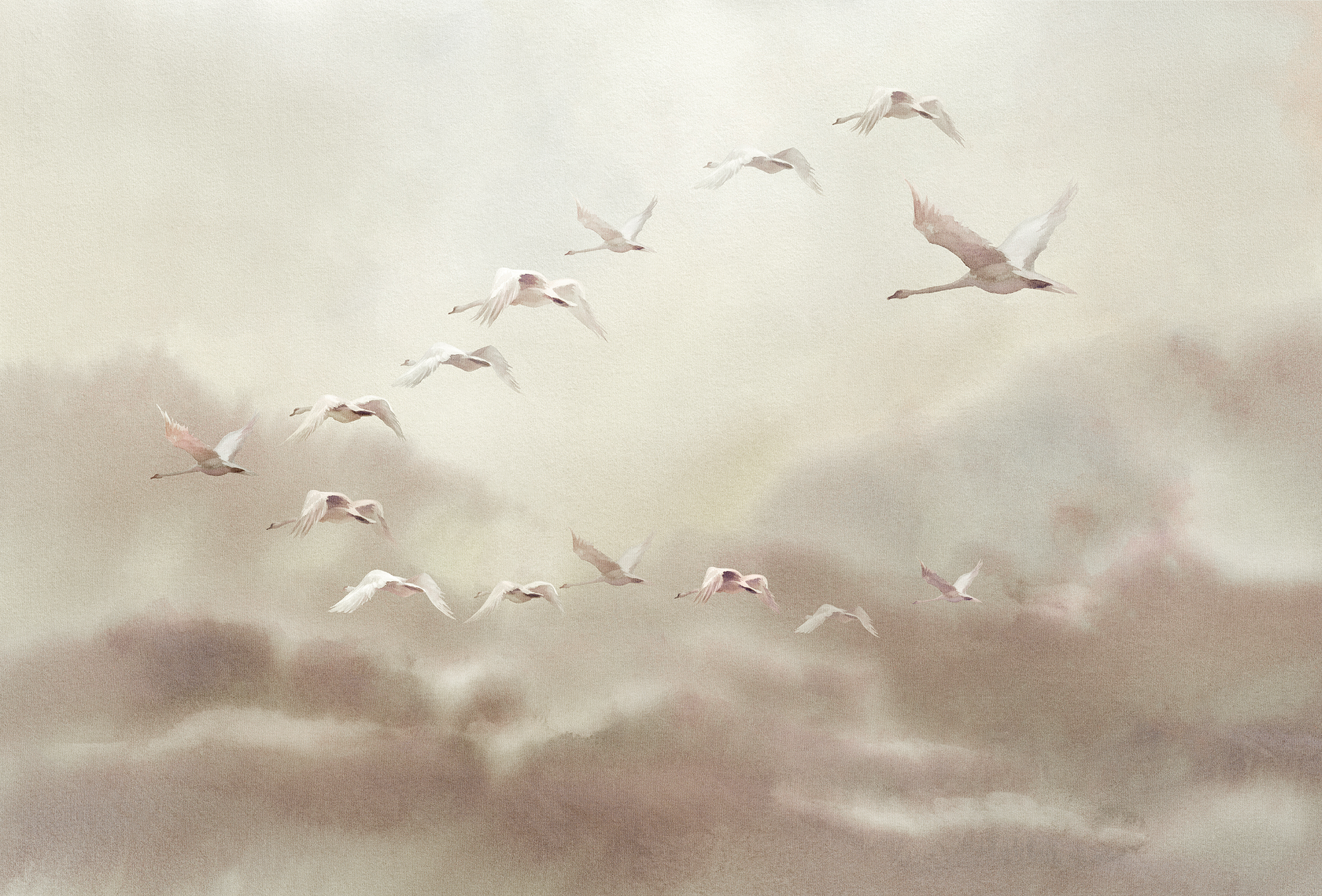 [开云（中国） - 附件|装饰画/墙饰|办公家具|设计师家具|候鸟Ⅱ-原创定制壁画]