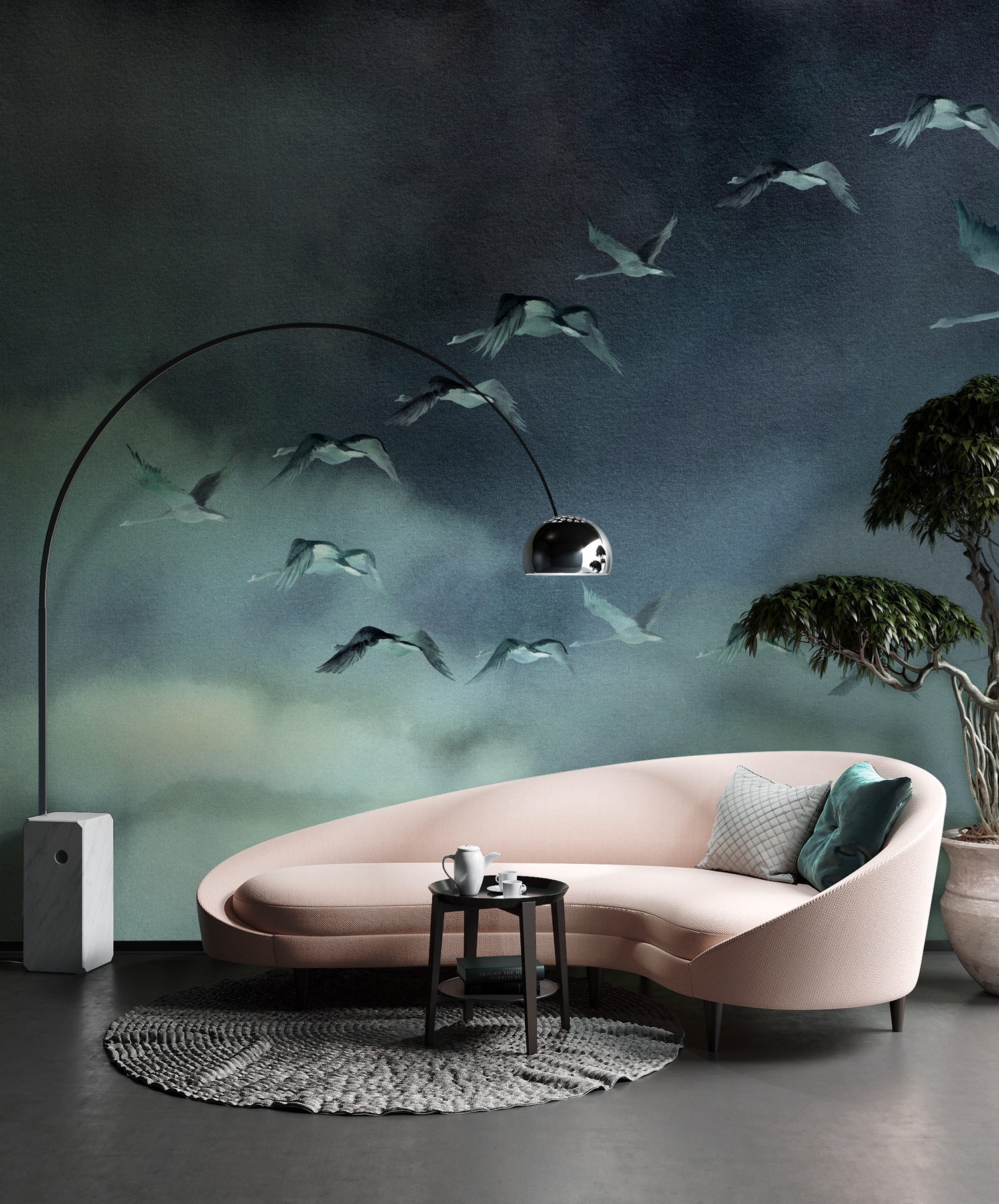 开云（中国） - 附件|装饰画/墙饰|办公家具|设计师家具|候鸟Ⅱ-原创定制壁画