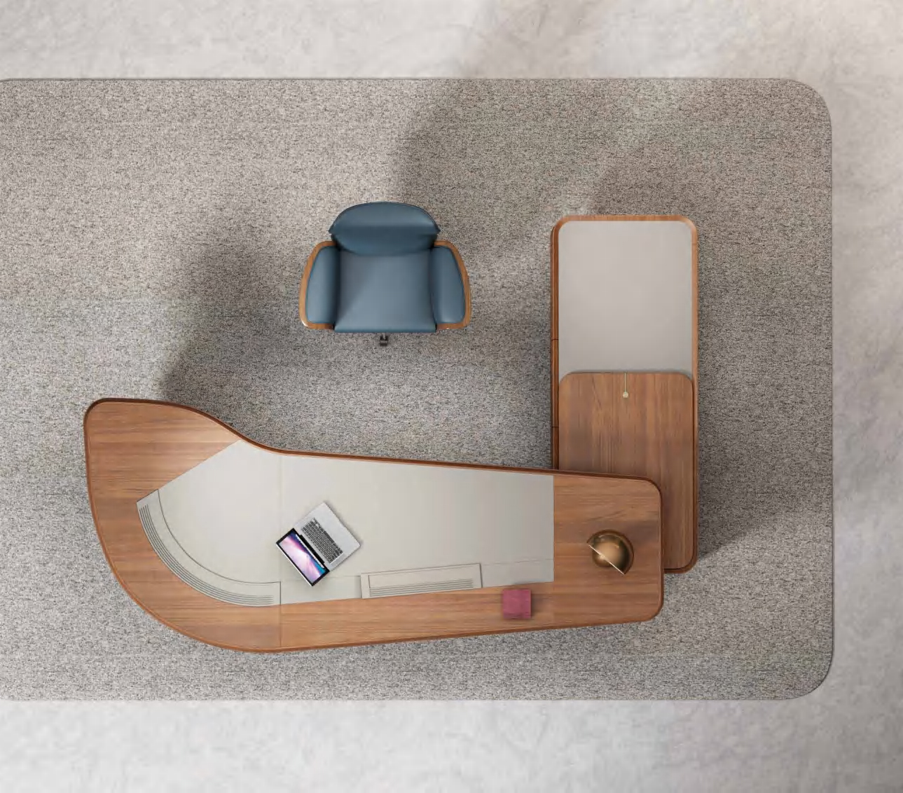 办公台|精品配套系列|办公家具|设计师家具|诺贝尔系列办公台